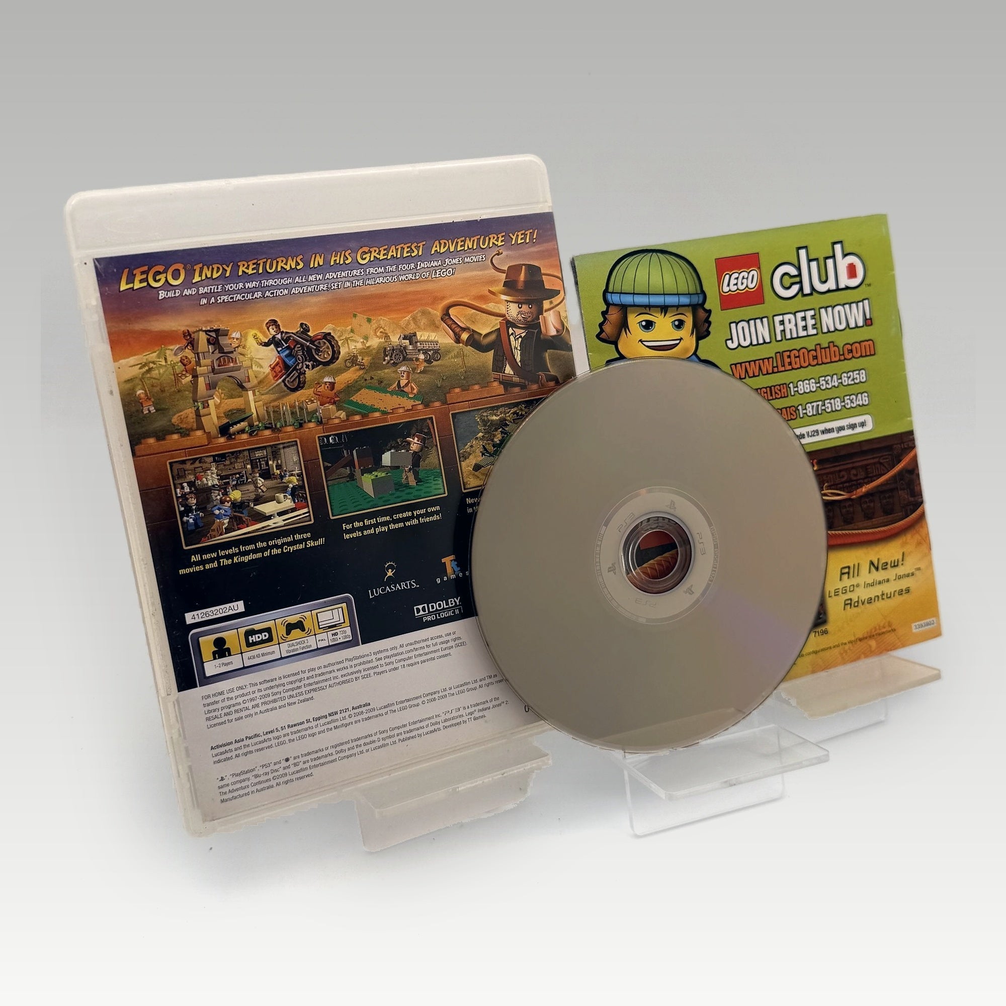 LEGO Indiana Jones 2: The Adventure Continues • CIB (Region 4) - Image 2
