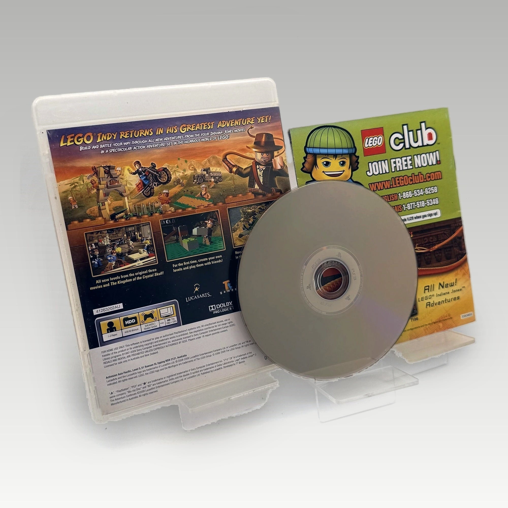 LEGO Indiana Jones 2: The Adventure Continues • CIB (Region 4) - Image 4