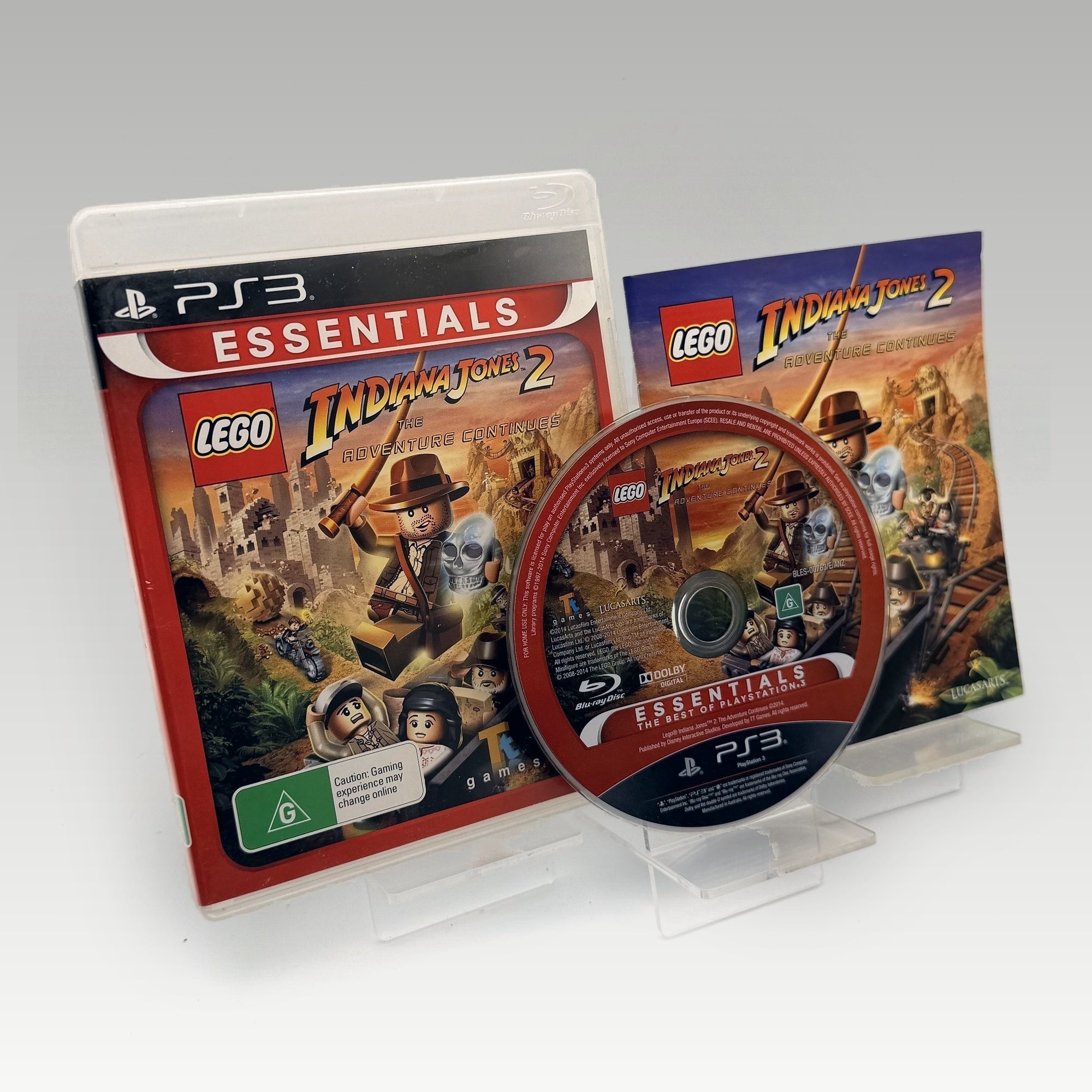 LEGO Indiana Jones 2: The Adventure Continues (Essentials) • CIB (Region 4) - Image 1
