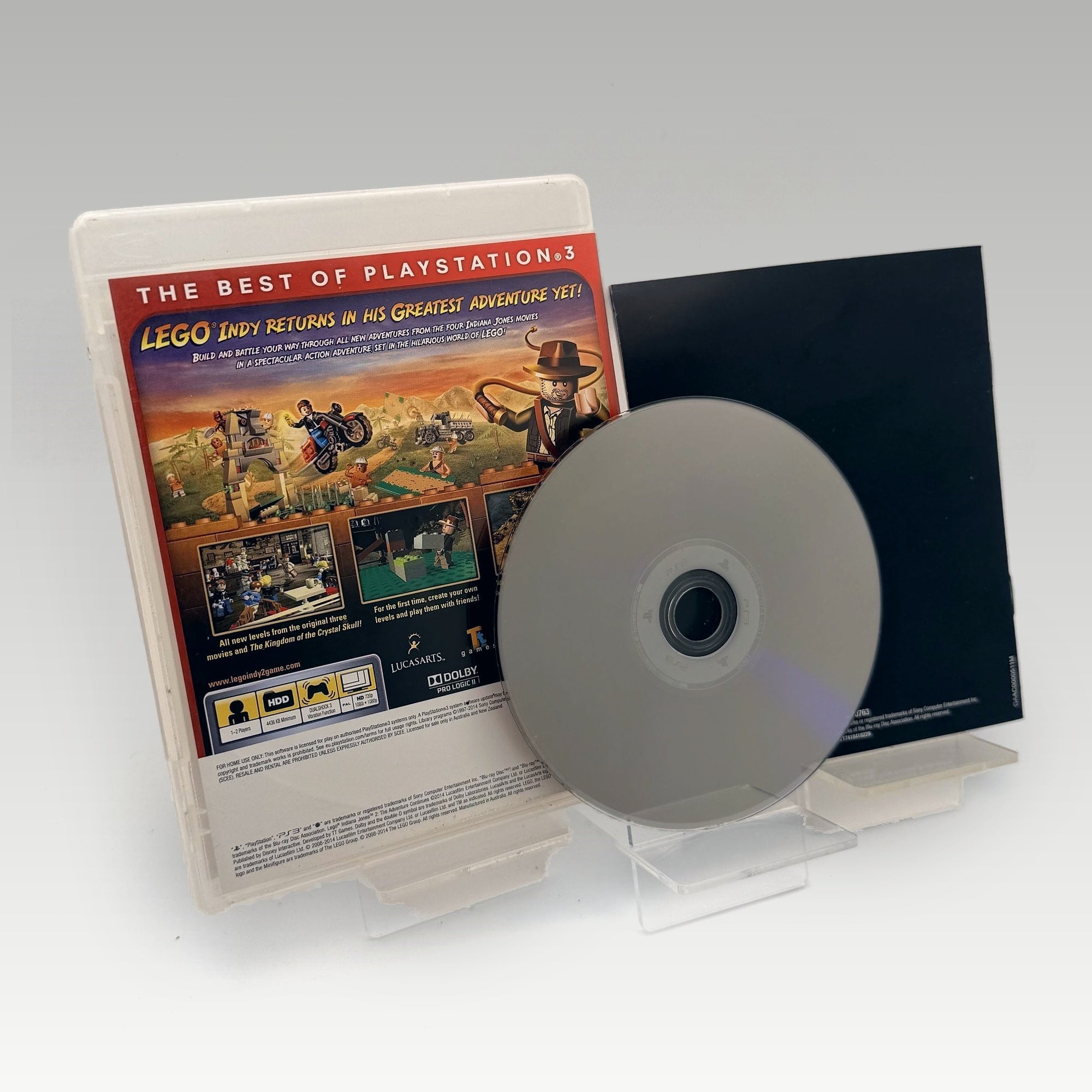 LEGO Indiana Jones 2: The Adventure Continues (Essentials) • CIB (Region 4) - Image 2