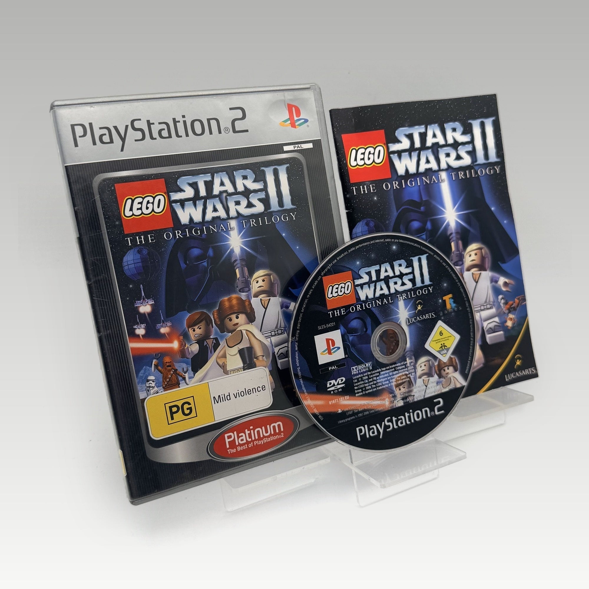 LEGO Star Wars II Original Trilogy (Platinum) • CIB (PAL) - Image 1