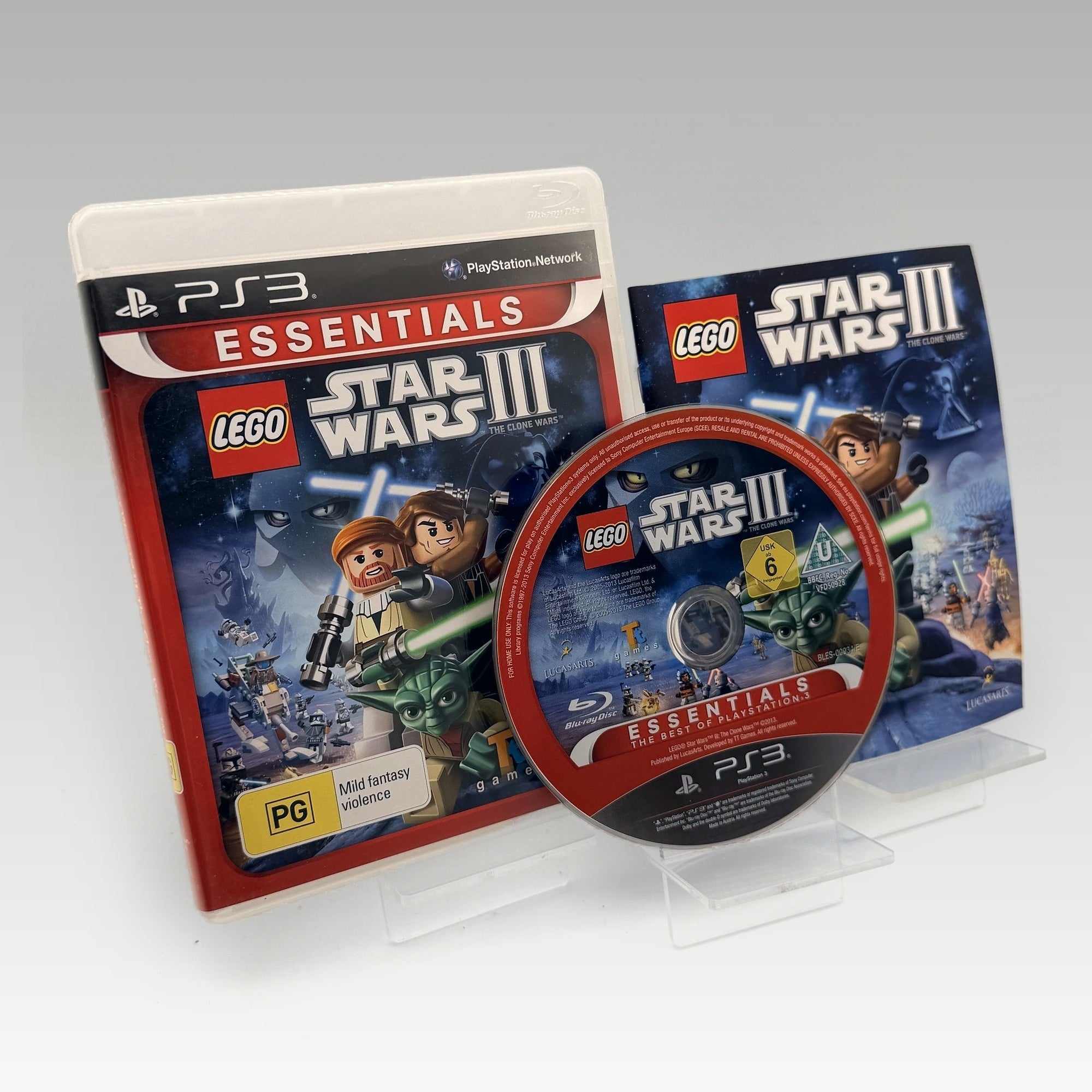 LEGO Star Wars III: The Clone Wars (Essentials) • CIB (Region 4) - Image 1