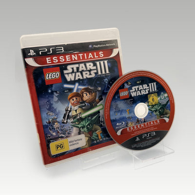 LEGO Star Wars III: The Clone Wars (Essentials) • No Manual (Region 4) - Image 1