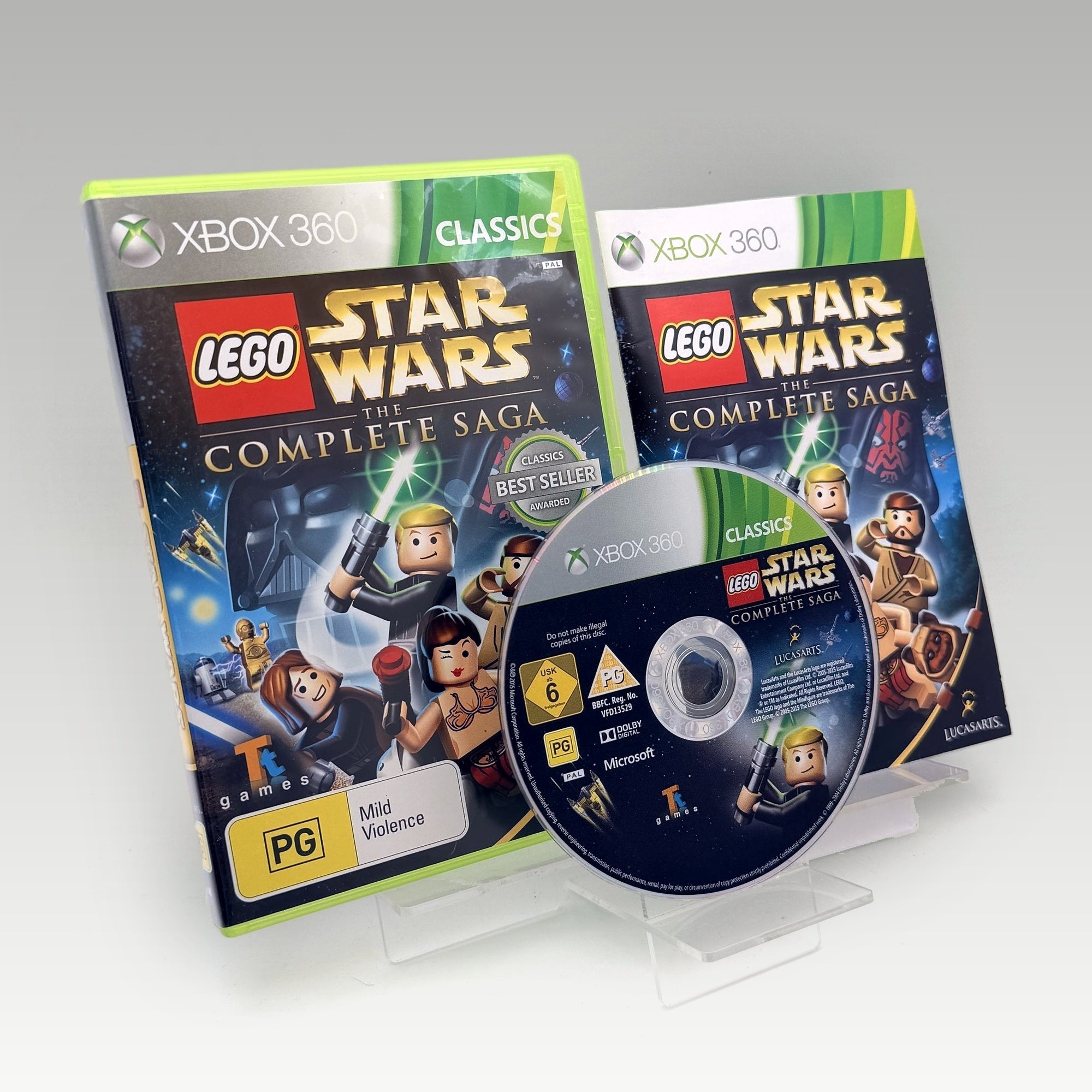 LEGO Star Wars: The Complete Saga (Classics) • CIB (PAL) - Image 1
