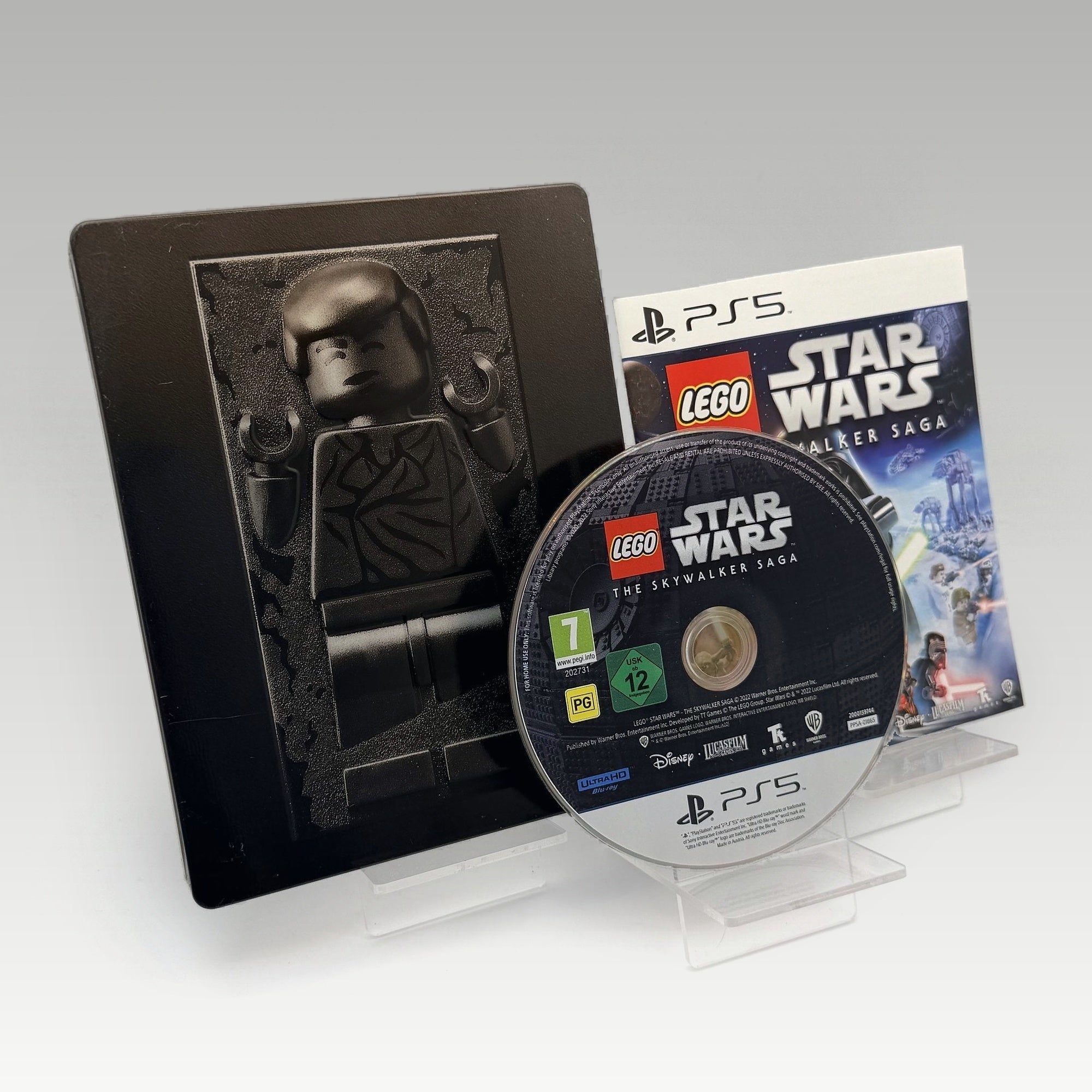 LEGO Star Wars: The Skywalker Saga Carbonite Steelbook Edition • CIB (Region 4, Carbonite Steelbook Edition) - Image 1