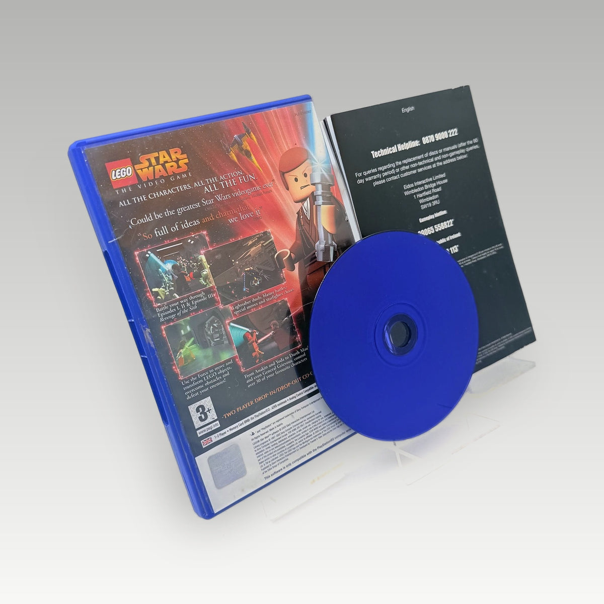 LEGO Star Wars: The Video Game Faded Artwork • CIB (PAL, Faded Artwork) - Image 2