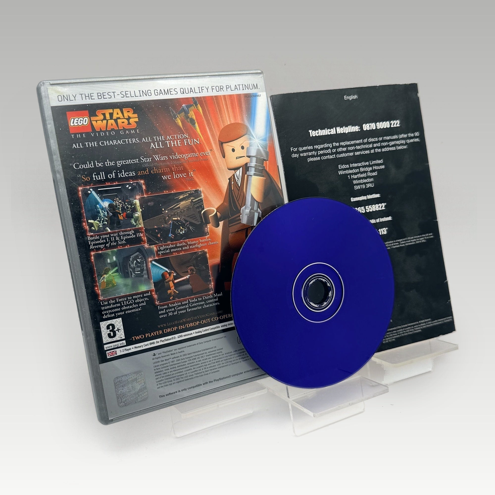 LEGO Star Wars: The Video Game (Platinum) • CIB (PAL) - Image 2