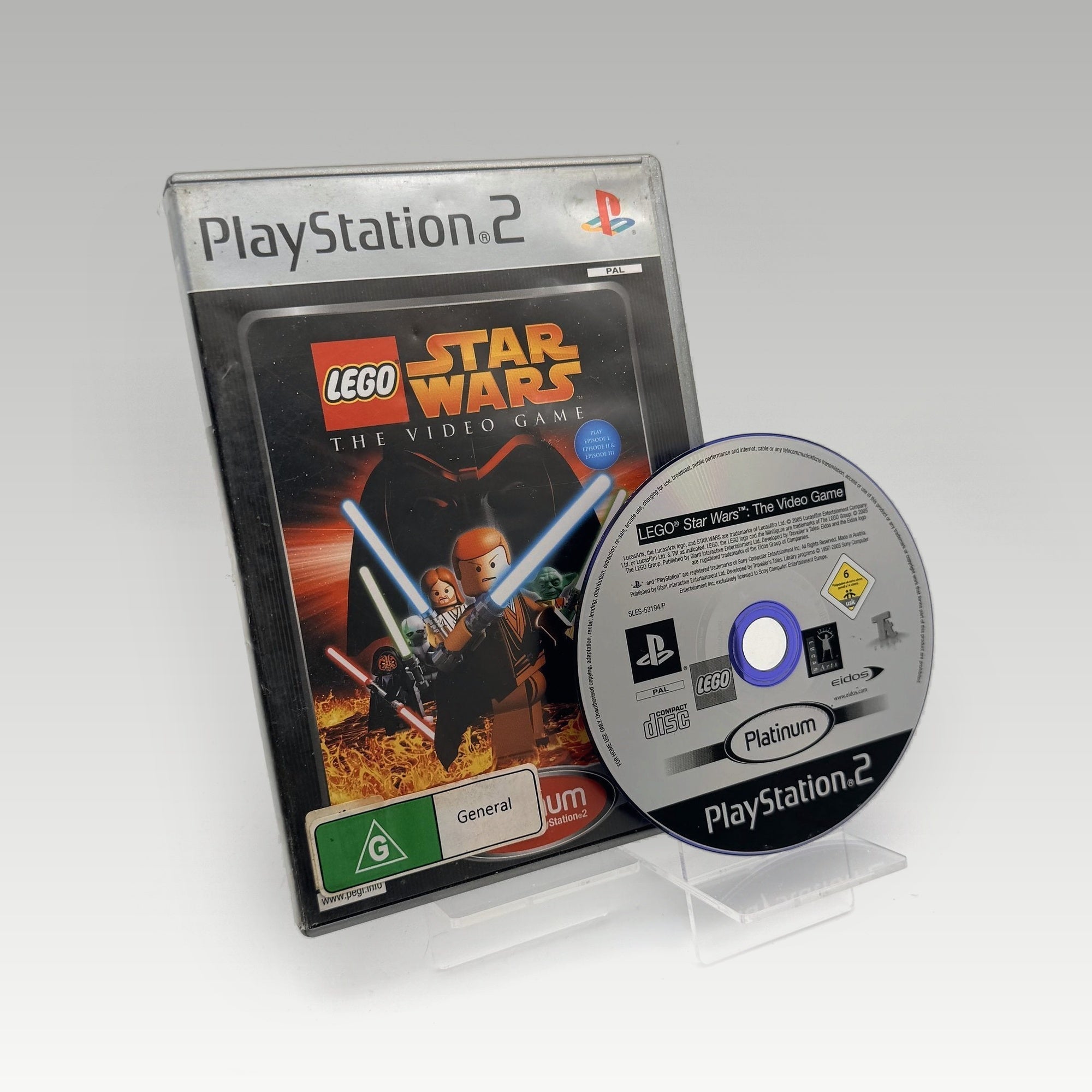 LEGO Star Wars: The Video Game (Platinum) • No Manual (PAL) - Image 1