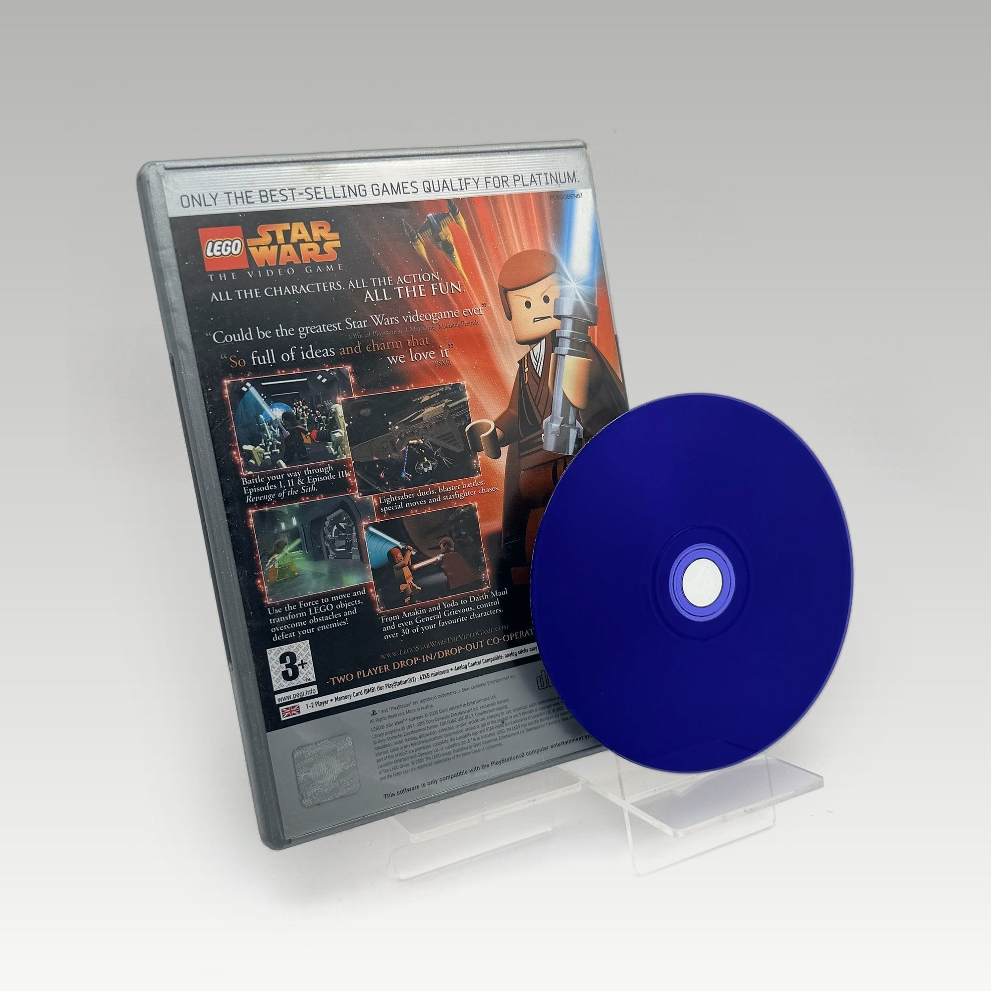 LEGO Star Wars: The Video Game (Platinum) • No Manual (PAL) - Image 2
