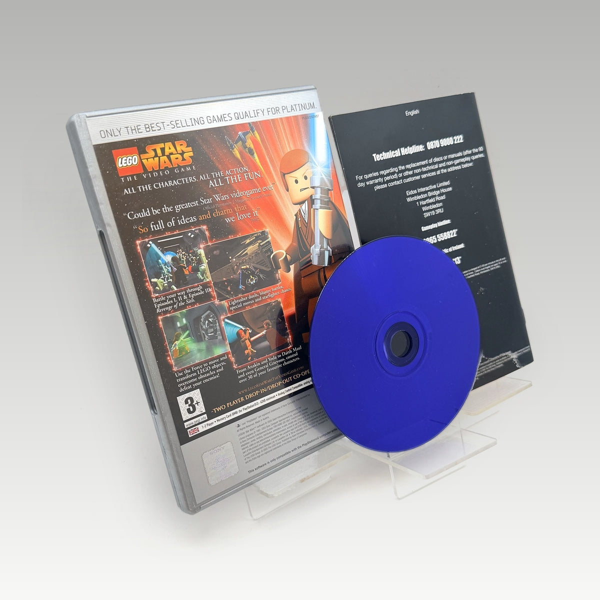 LEGO Star Wars: The Video Game (Platinum) (Platinum) • CIB (PAL) - Image 2