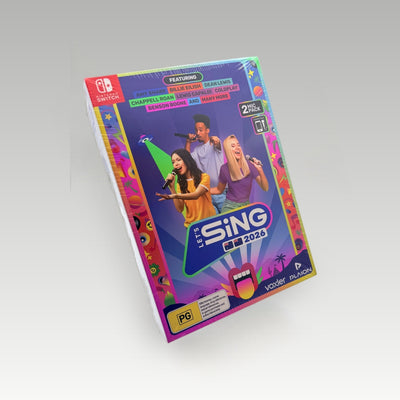 Let's Sing 2026 + 2 Microphones • CIB • New / Sealed (Region Free, + 2 Microphones) - Image 1