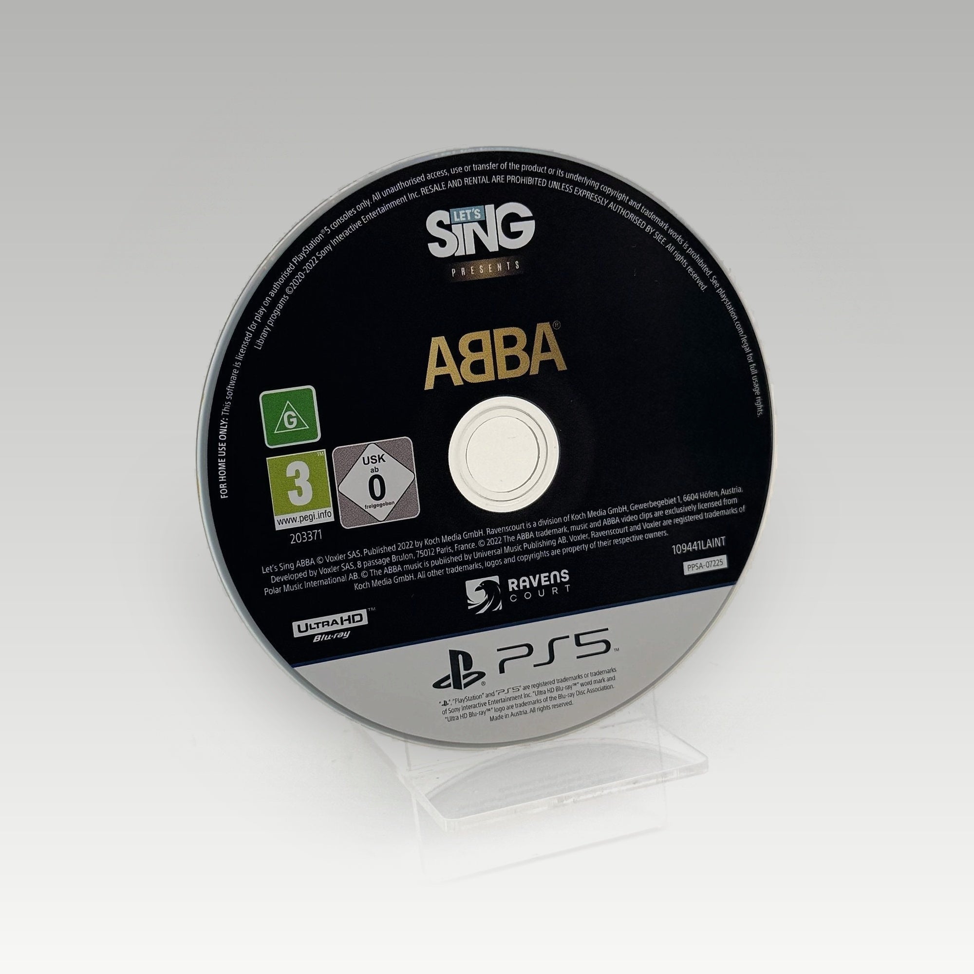 Let's Sing ABBA • Loose (Region 4) - Image 1