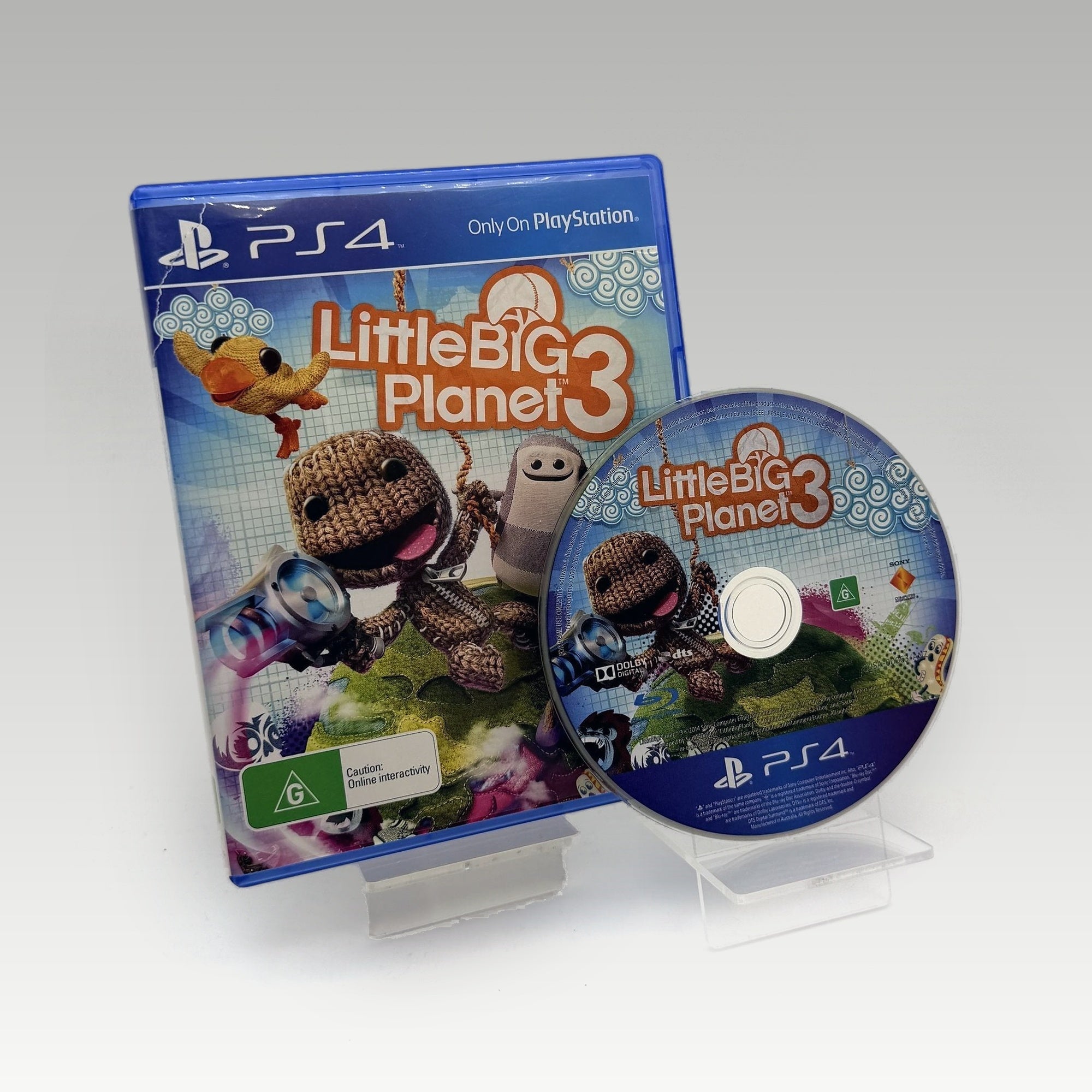 LittleBigPlanet 3 Artwork Damage • CIB (Region 4, Artwork Damage) - Image 1