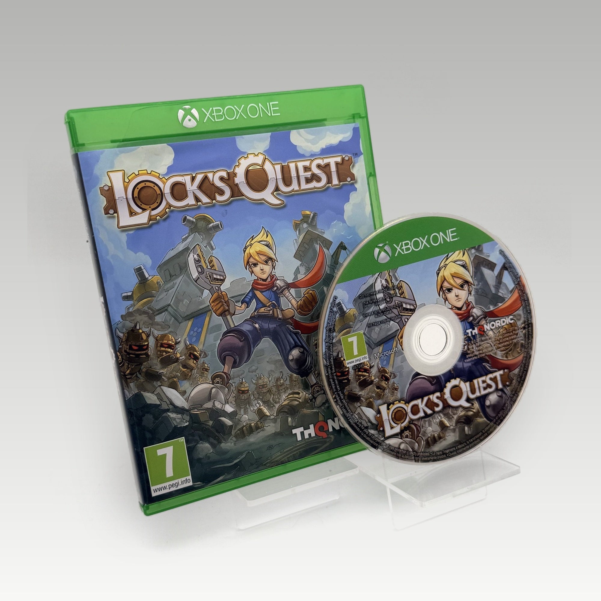 Lock's Quest • CIB (PAL) - Image 1