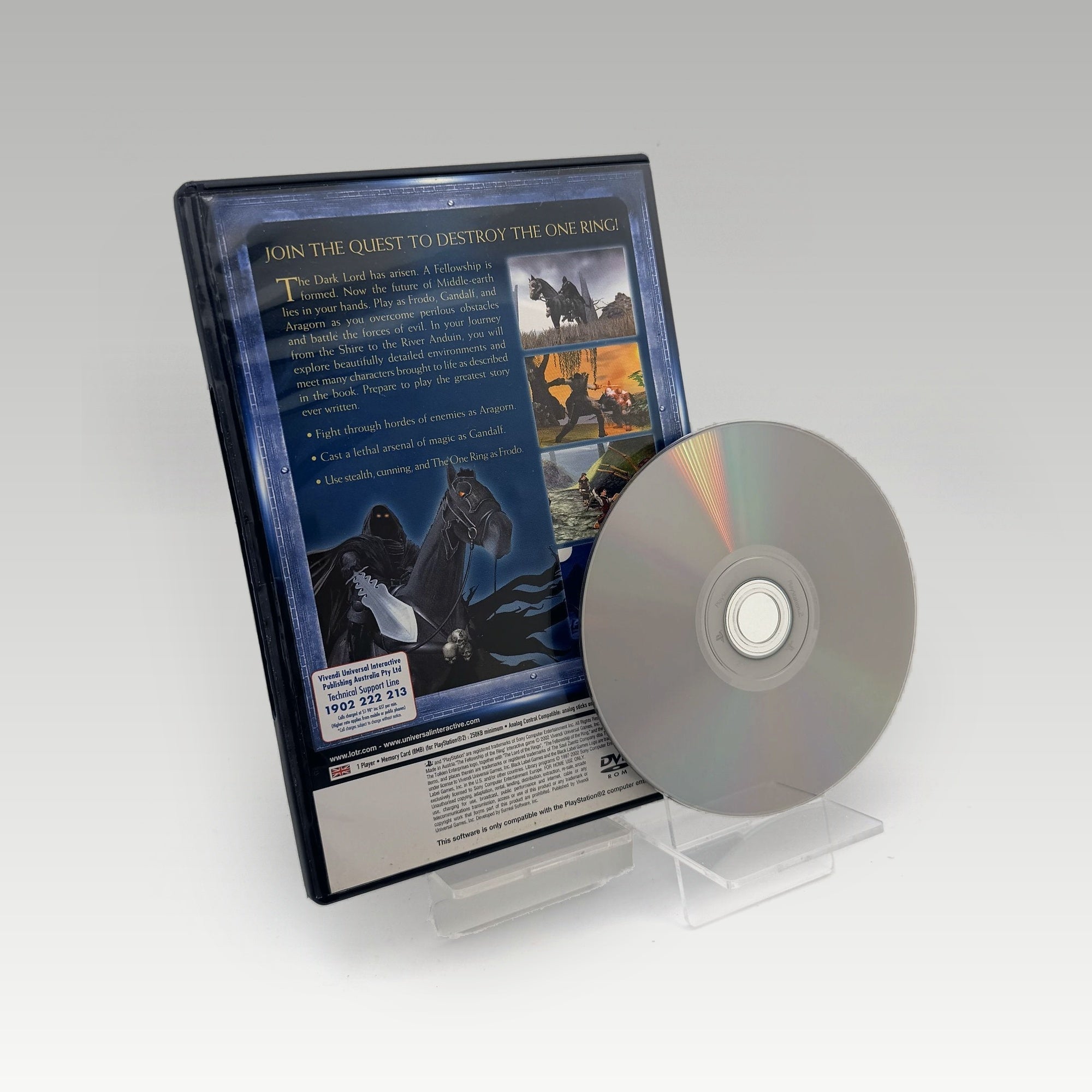 Lord of the Rings Fellowship of the Ring • No Manual (PAL) - Image 2