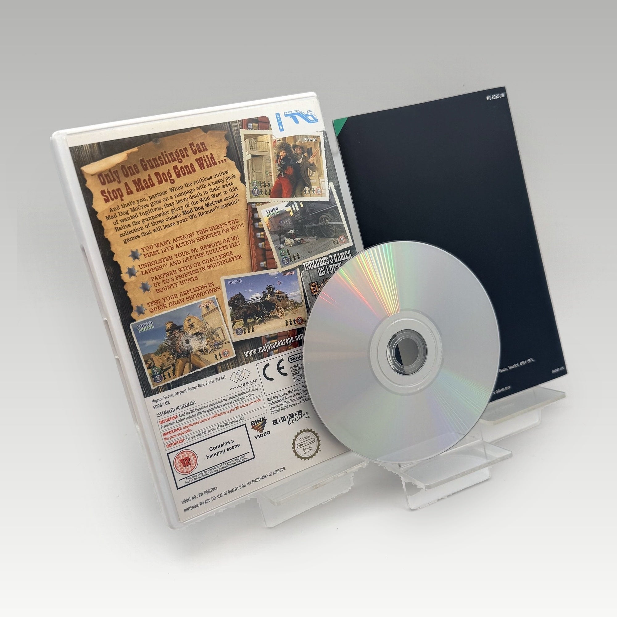 Mad Dog McCree: Gunslinger Pack • CIB (PAL) - Image 2