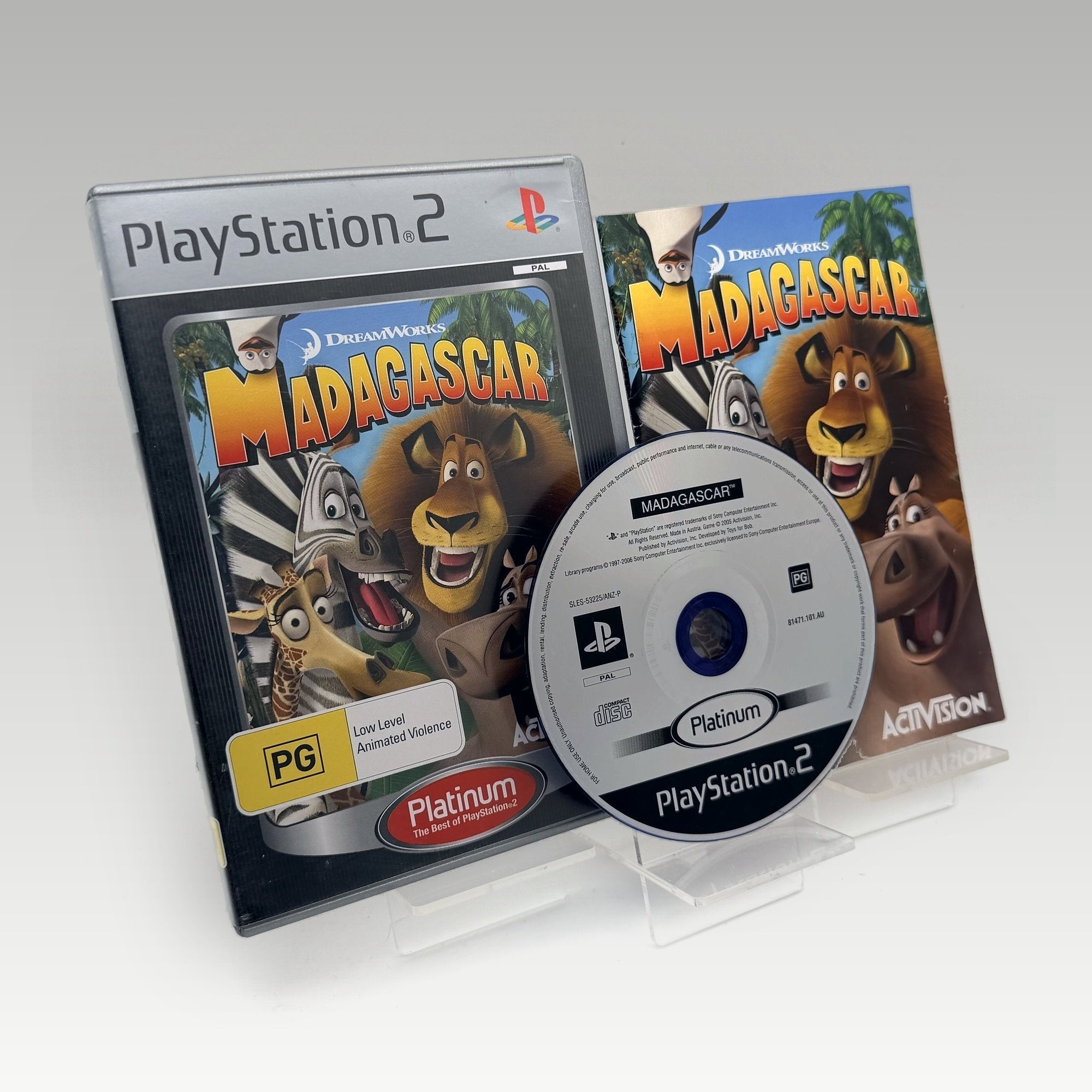 Madagascar (Platinum) • CIB (PAL) - Image 1