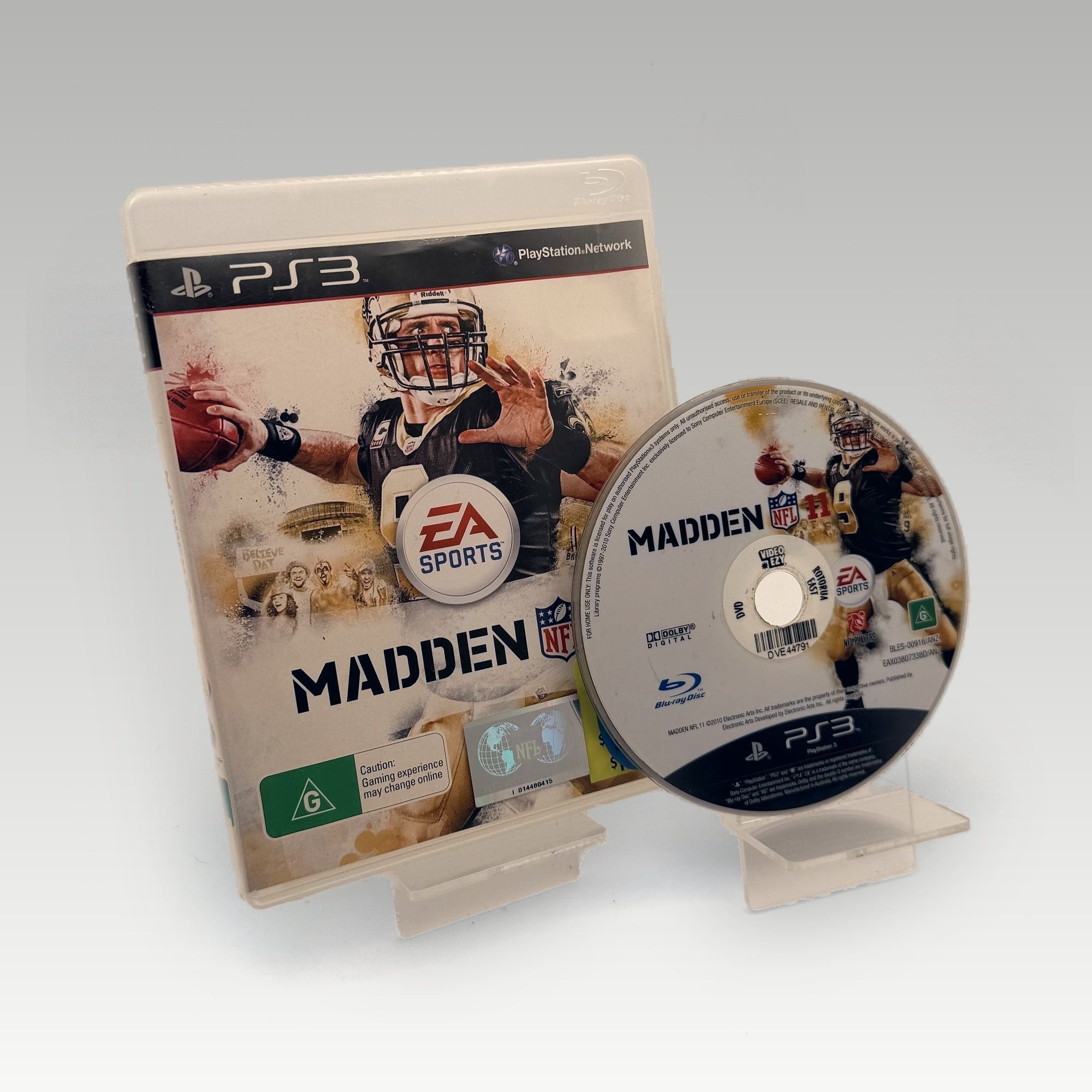 Madden NFL 11 • No Manual • Ex-Rental (Region 4) - Image 1