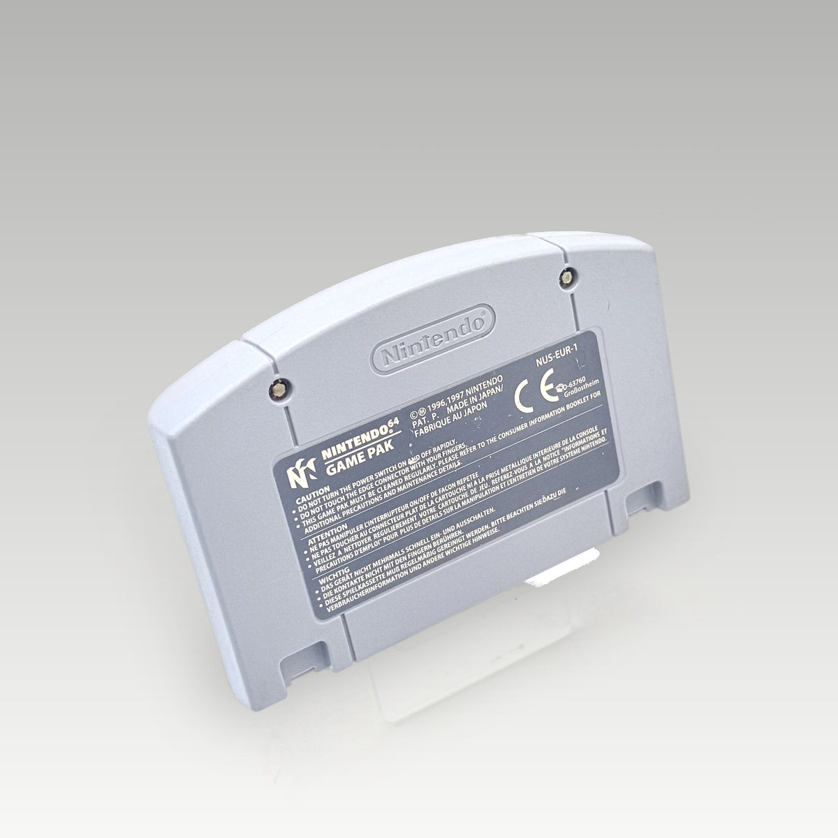 Mario Kart 64 • Loose (PAL) - Back Cover | Yappa NZ
