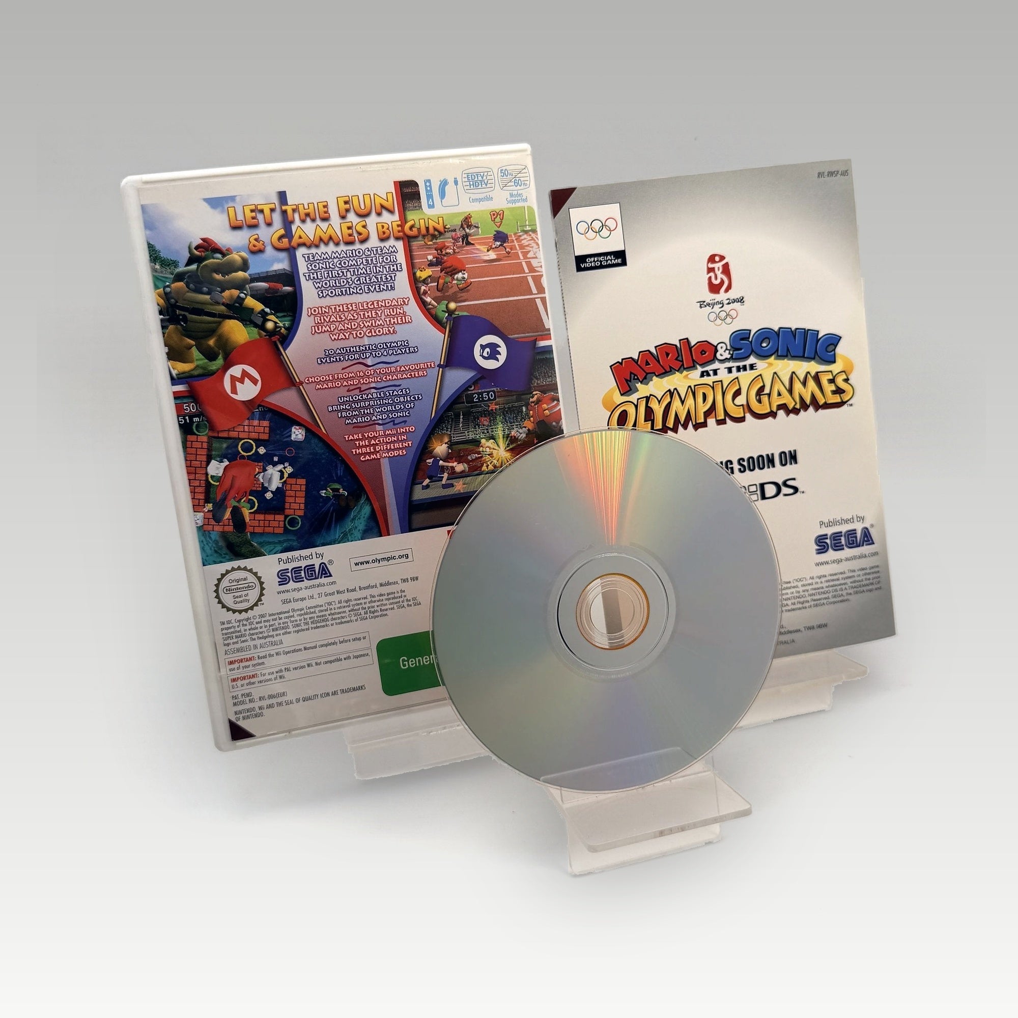 Mario & Sonic at the Olympic Games • CIB (PAL) - Image 2