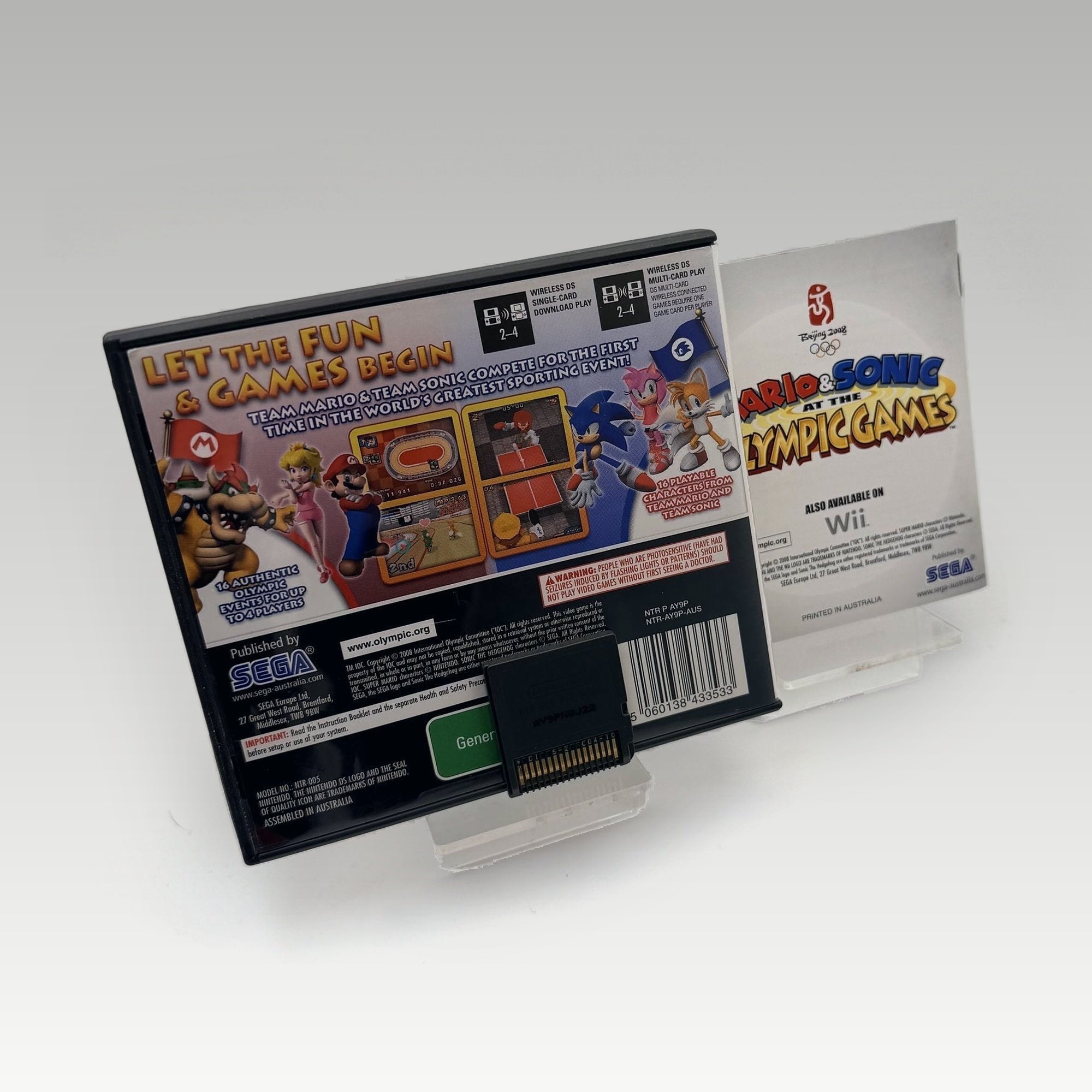 Mario & Sonic at the Olympic Games • CIB (PAL) - Image 2