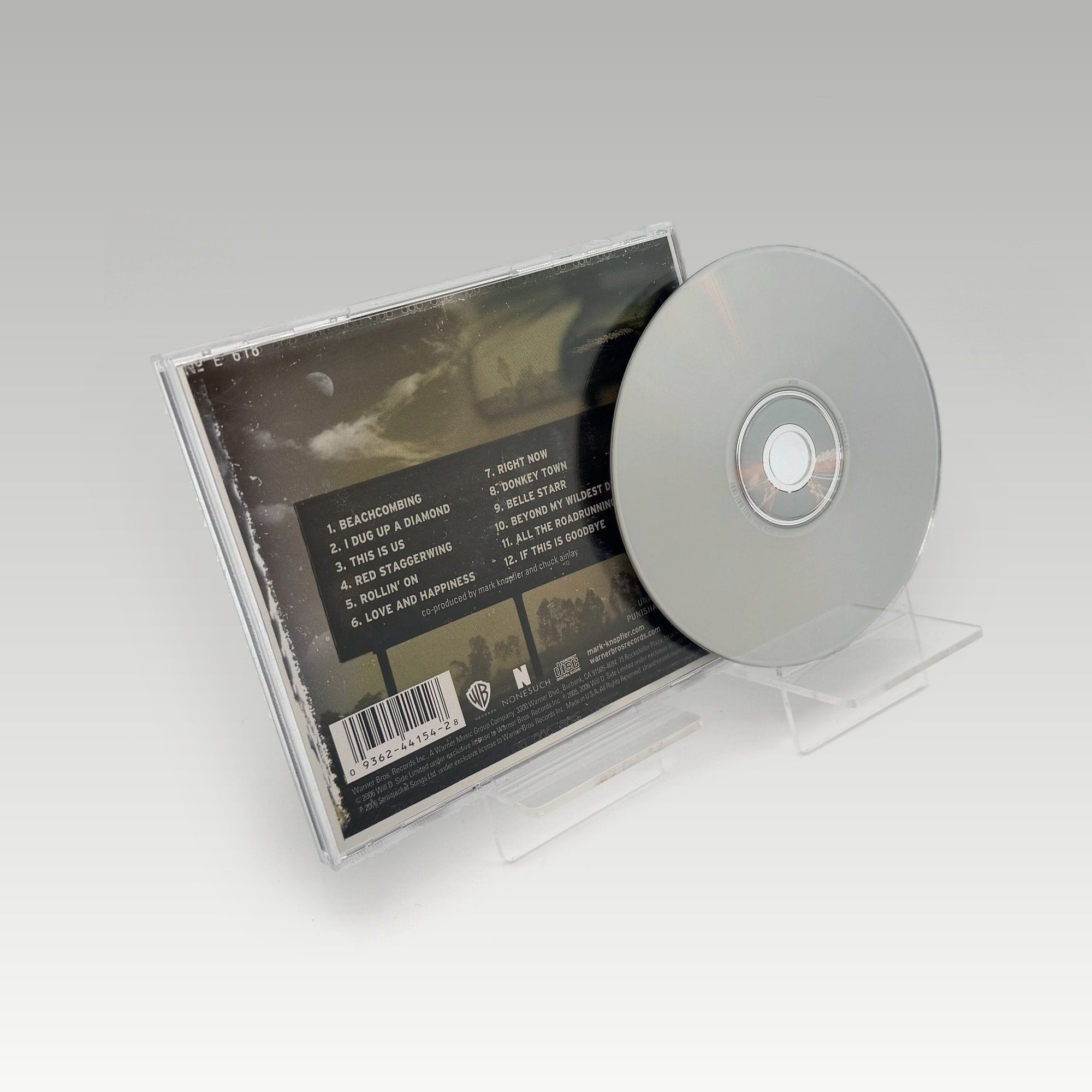 Mark Knopfler, Emmylou Harris - All The Roadrunning • CIB - Image 2