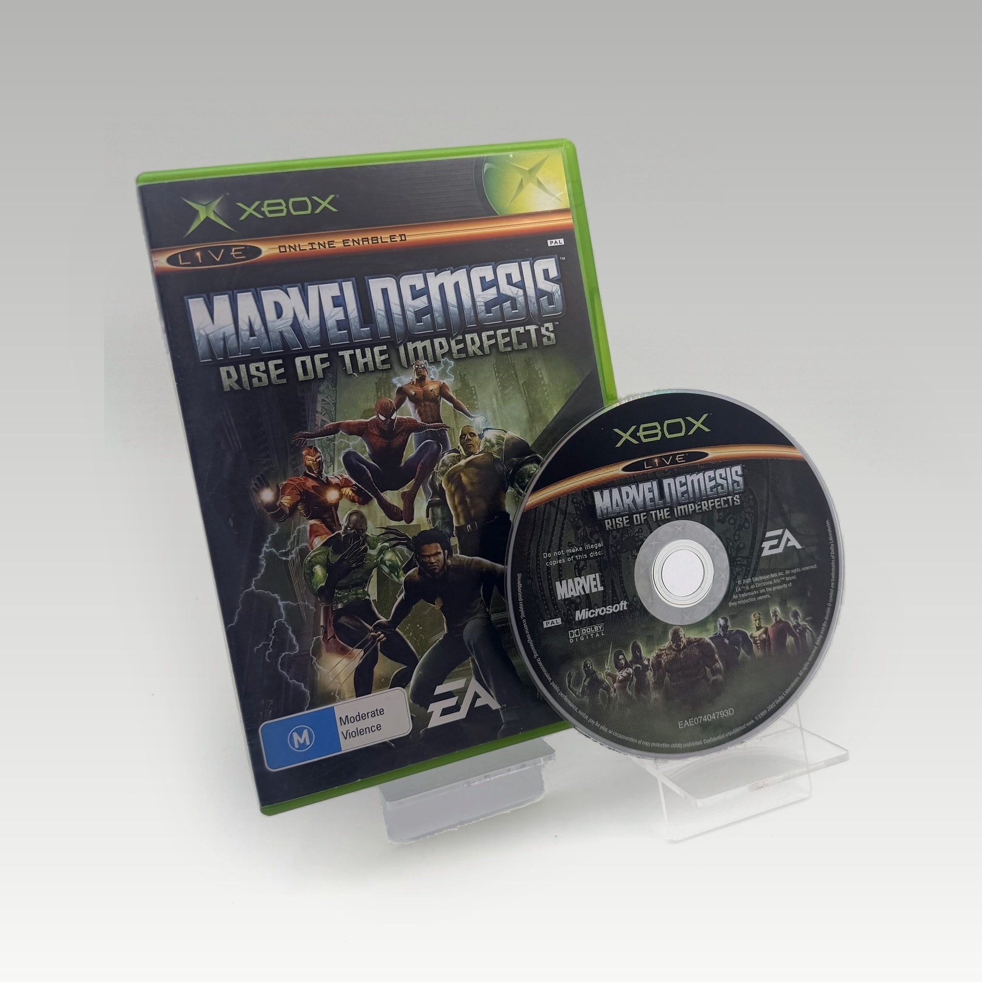 Marvel Nemesis: Rise of the Imperfects • No Manual (PAL) - Image 1