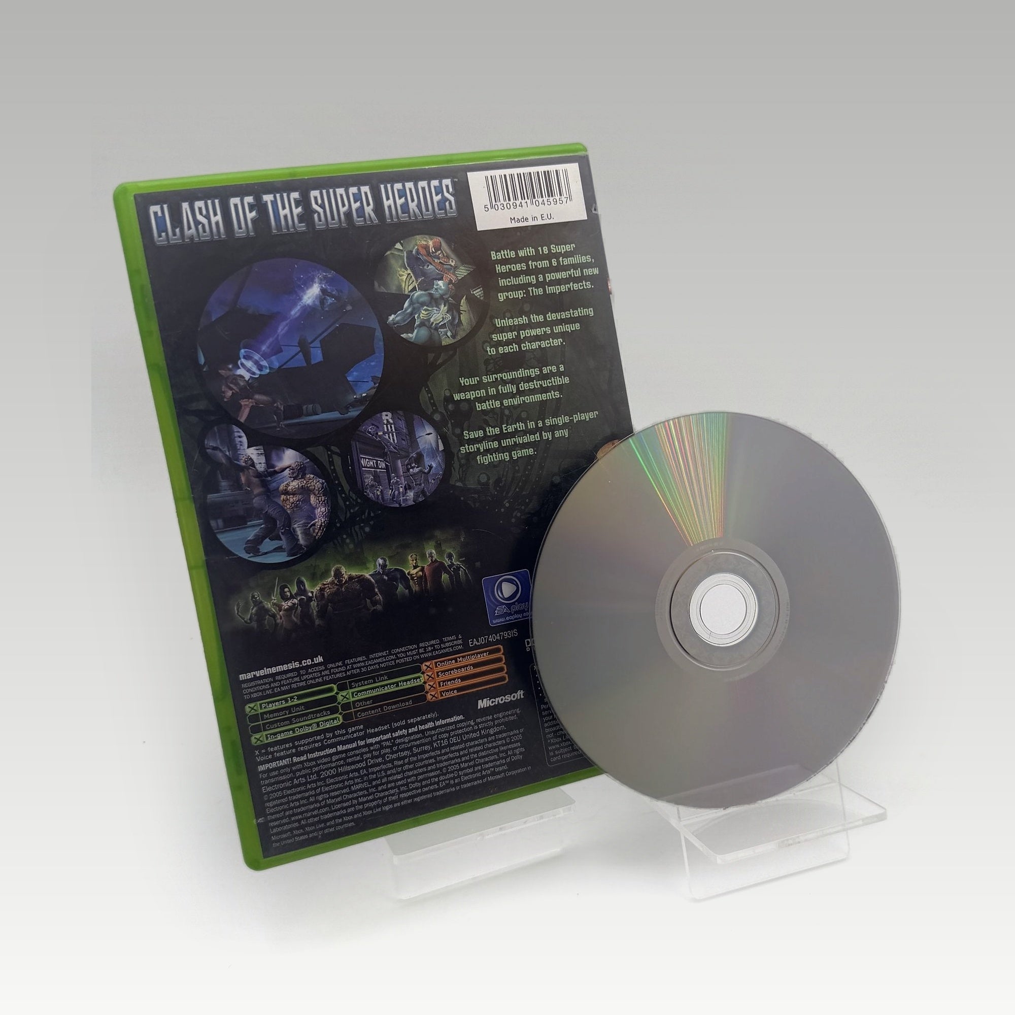 Marvel Nemesis: Rise of the Imperfects • No Manual (PAL) - Image 2