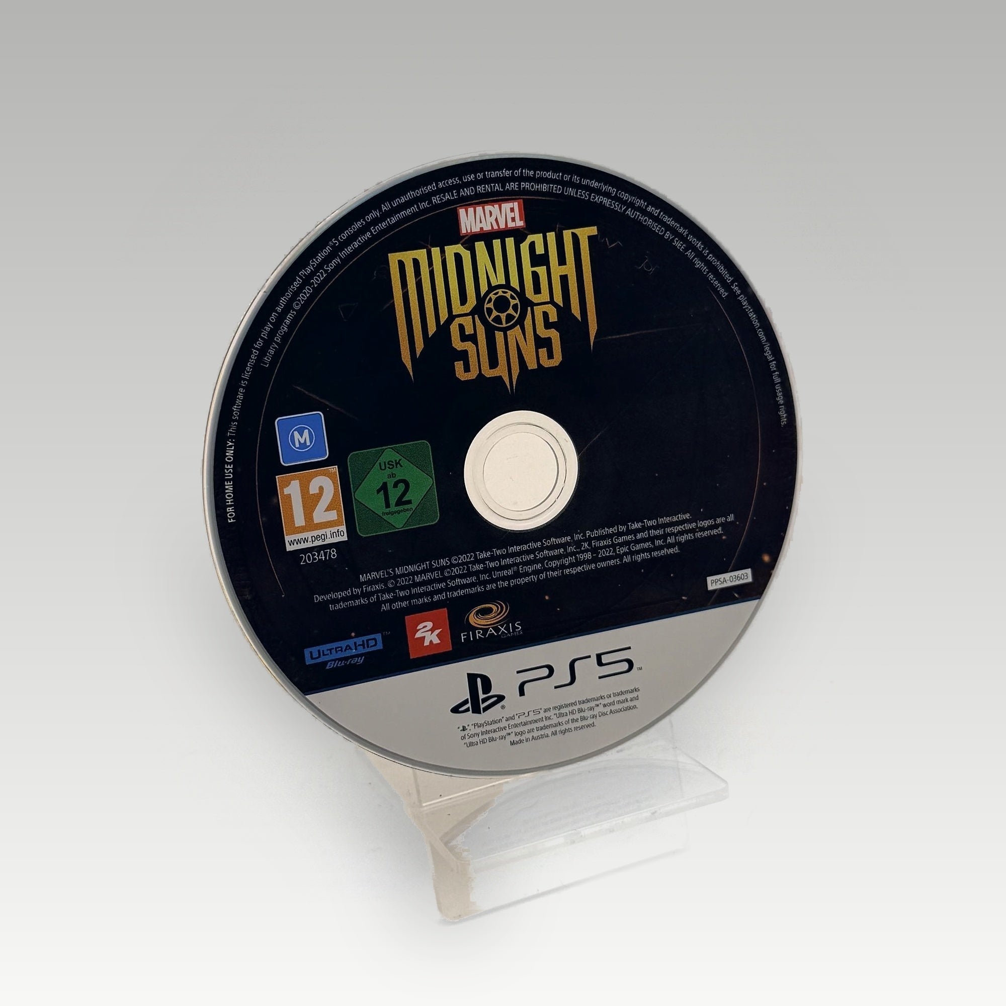 PlayStation 5 Marvel's Midnight Suns Region 4 - Front Cover | Yappa NZ