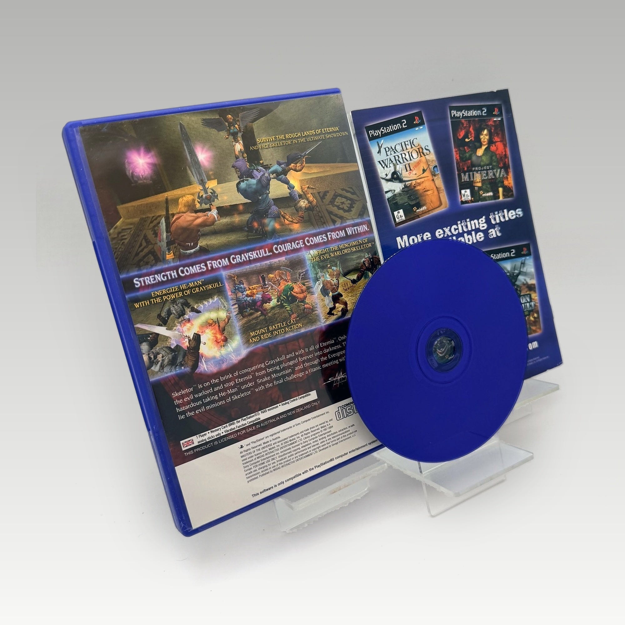 Masters of the Universe: He-Man - Defender of Grayskull • CIB (PAL) - Image 2