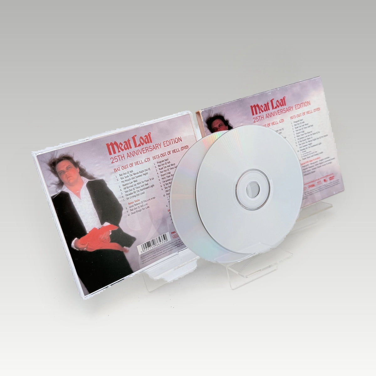 Meat Loaf - Bat Out Of Hell / Hits Out Of Hell • CIB - Back Cover | Yappa NZ