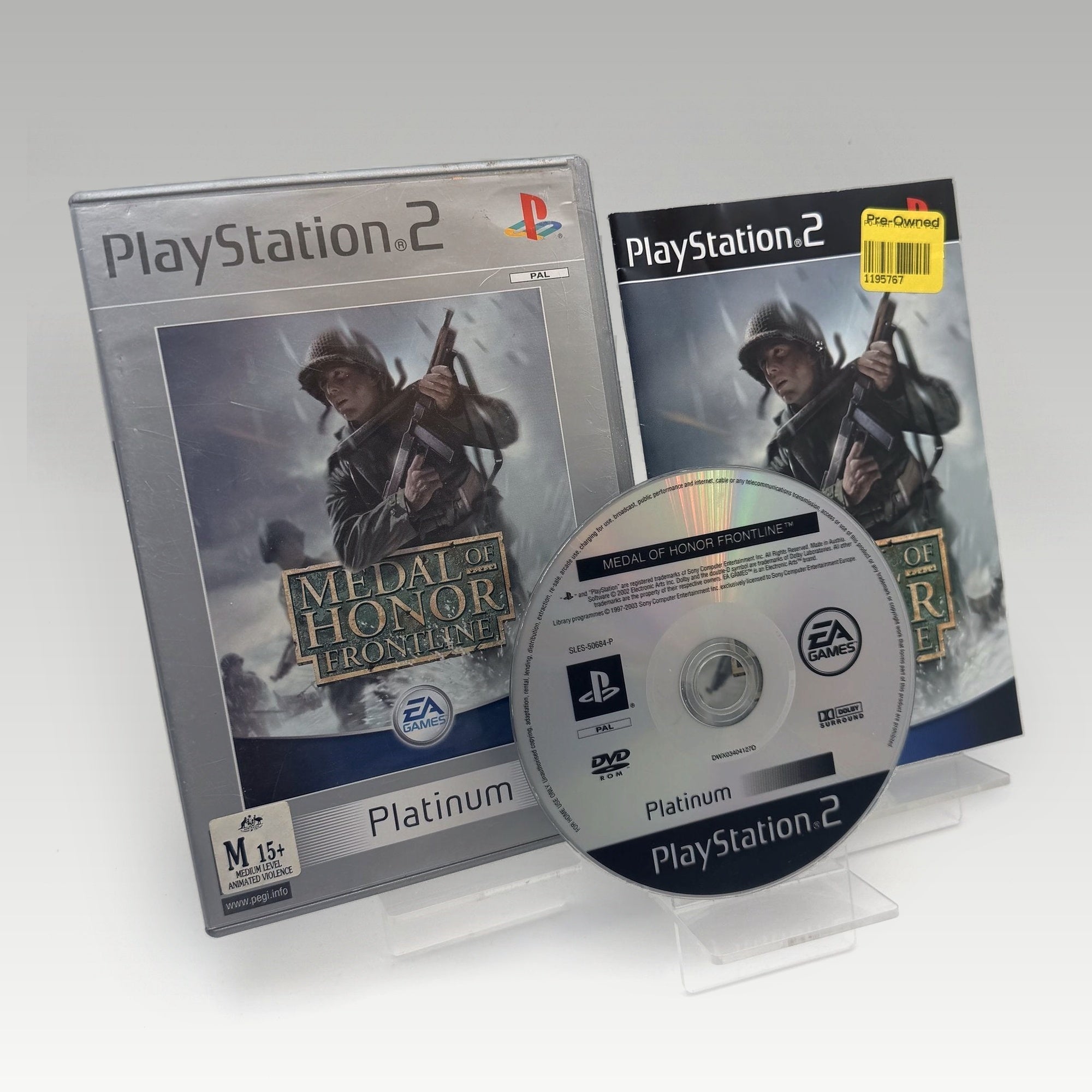 Medal of Honor: Frontline (Platinum) • CIB (PAL) - Image 1