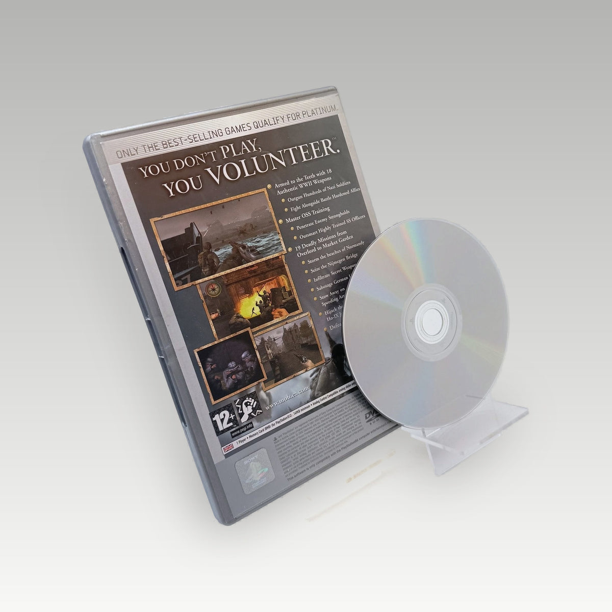 Medal of Honor: Frontline (Platinum) • No Manual (PAL) - Image 2