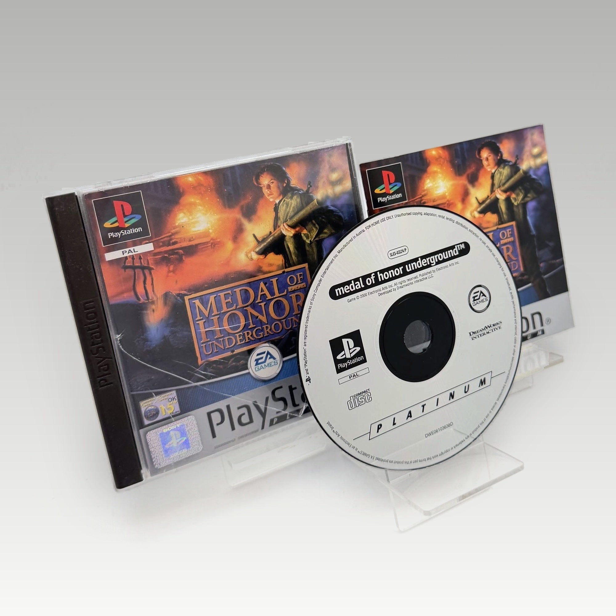 Medal of Honor: Underground (Platinum) • CIB (PAL) - Image 2