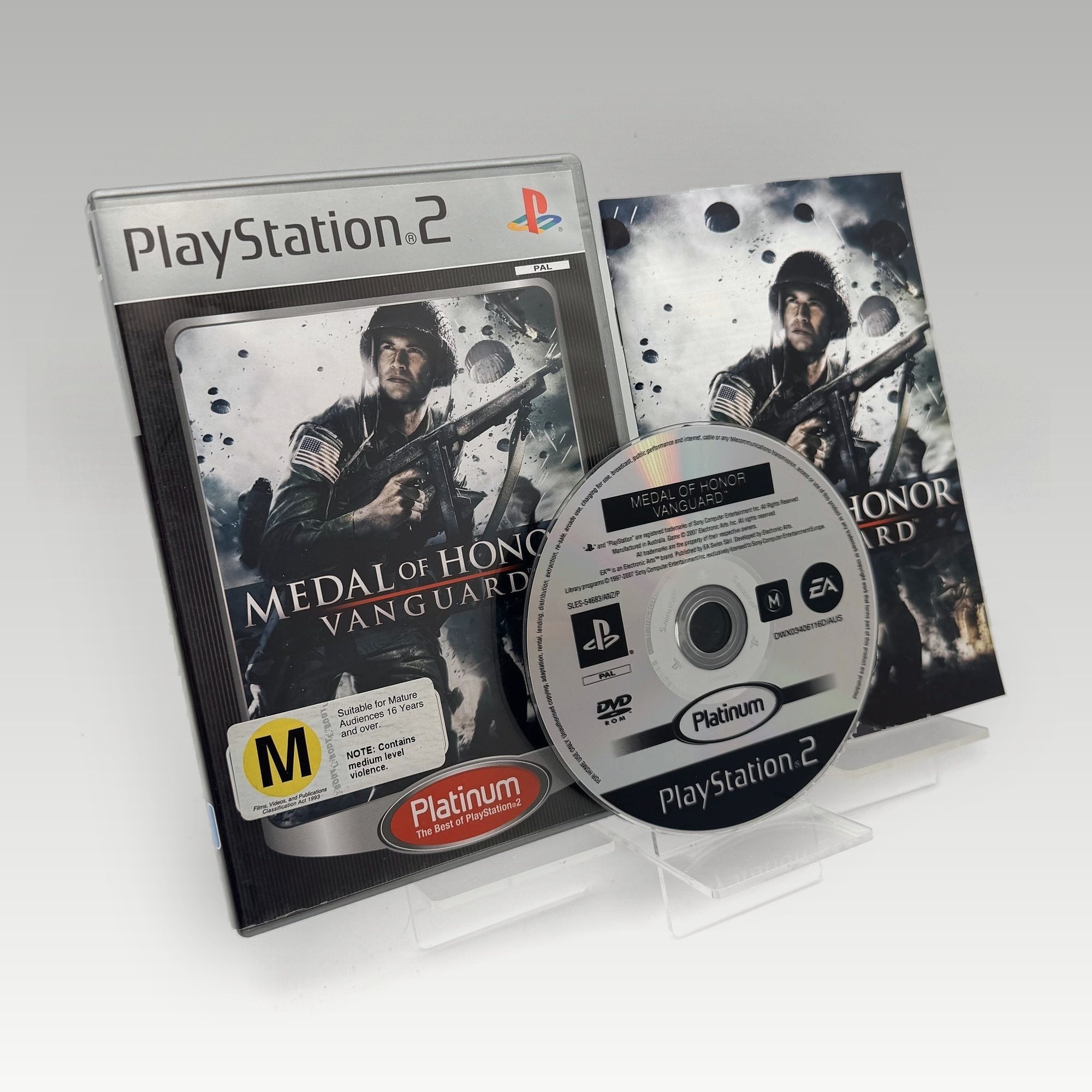 Medal of Honor: Vanguard (Platinum) • CIB (PAL) - Image 1