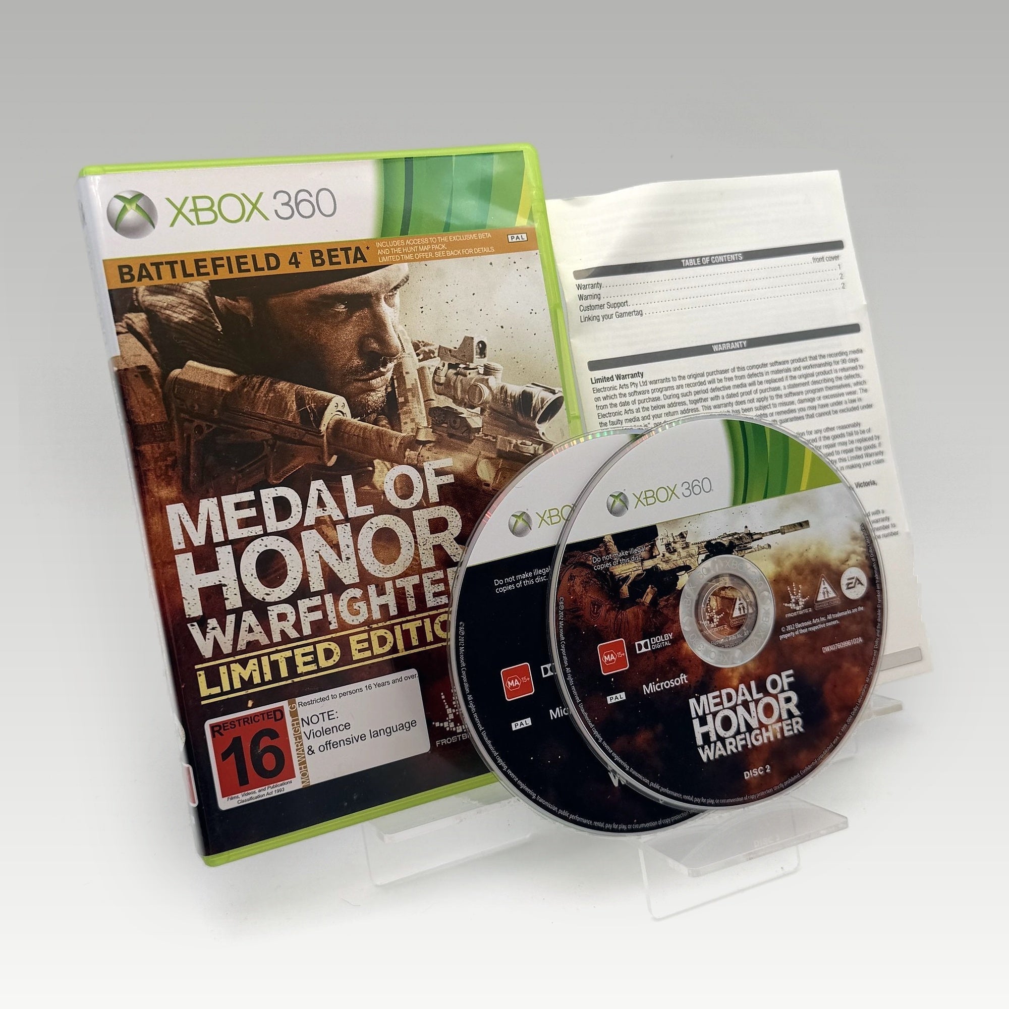Medal of Honor : Warfighter - Limited Edition Limited Edition • CIB (PAL, Limited Edition) - Image 1