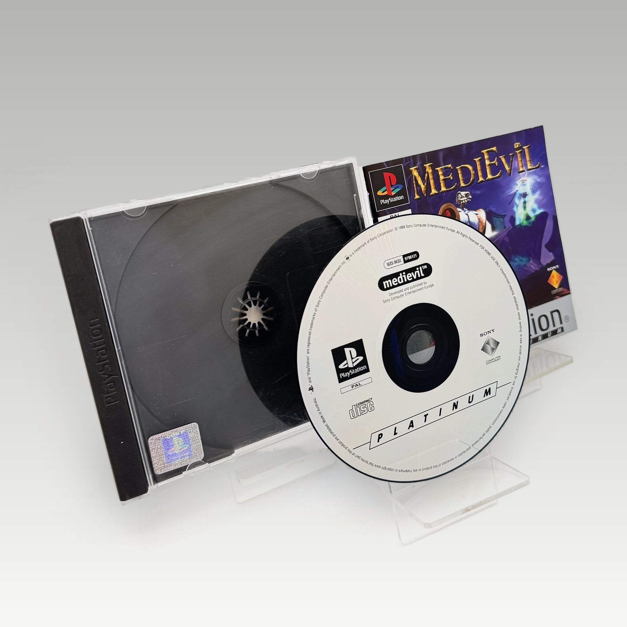 MediEvil (Platinum) No Cover Art • CIB (PAL, No Cover Art) - Image 2