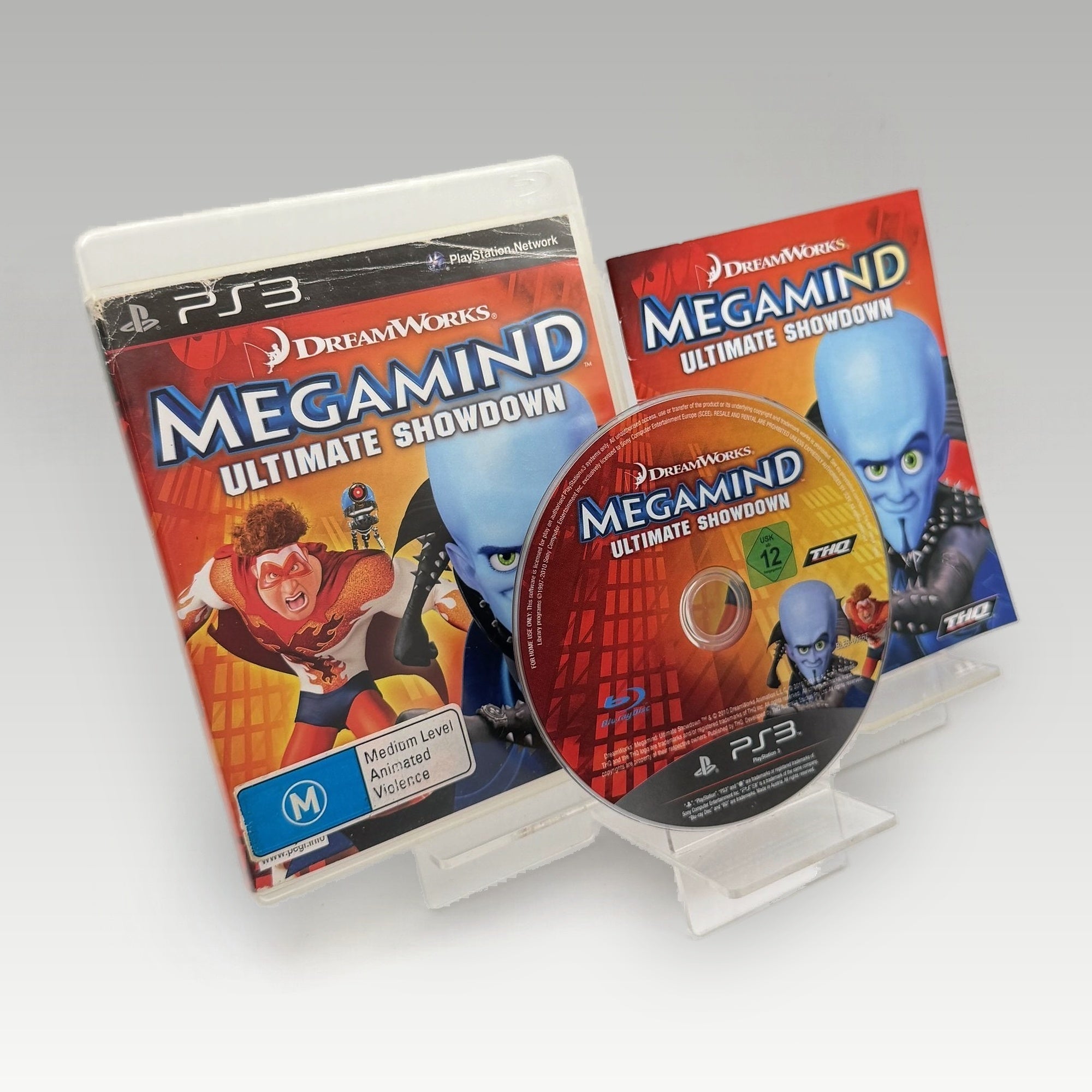 Megamind: Ultimate Showdown Artwork Damage • CIB (Region 2, Artwork Damage) - Image 1