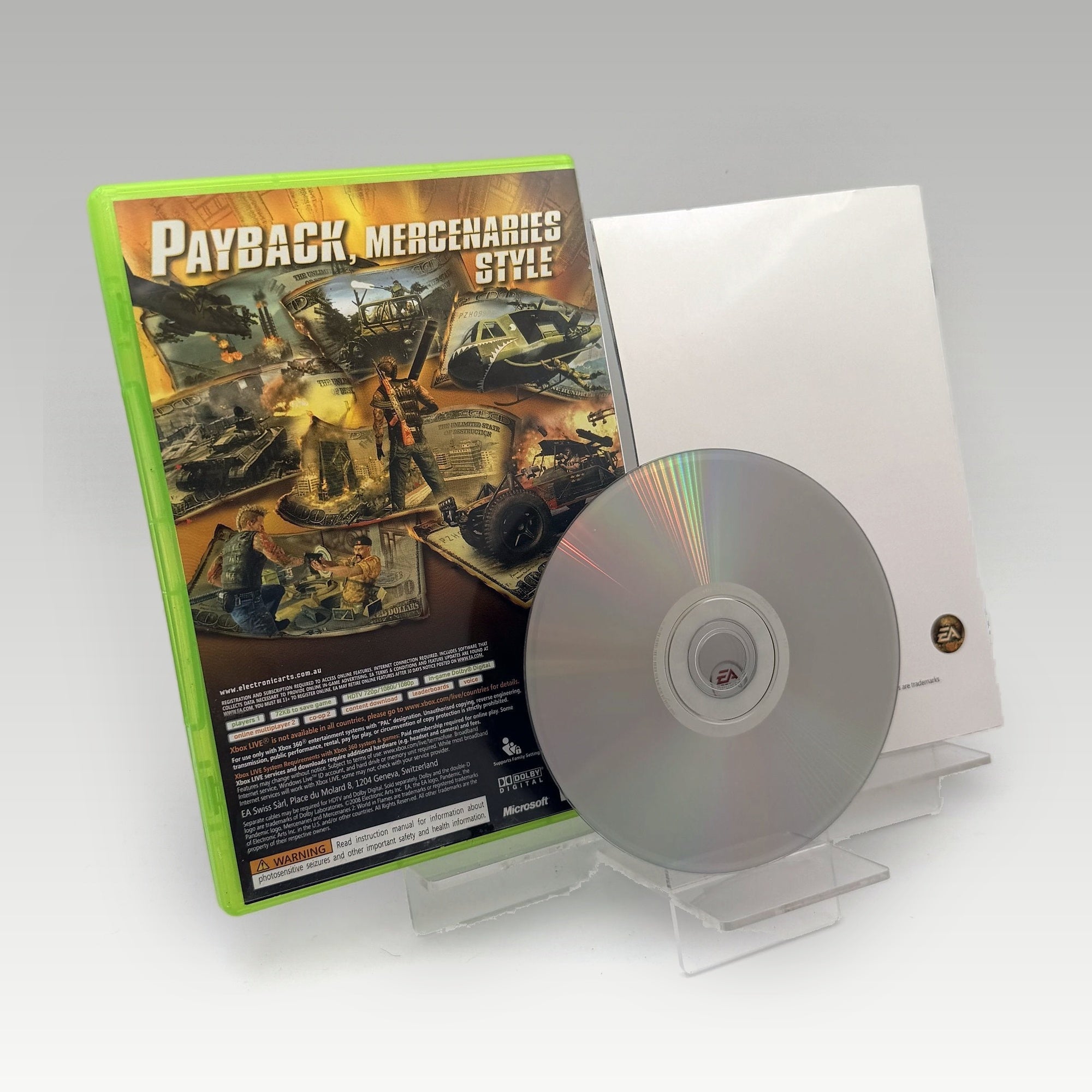 Mercenaries 2: World in Flames • CIB (PAL) - Image 2