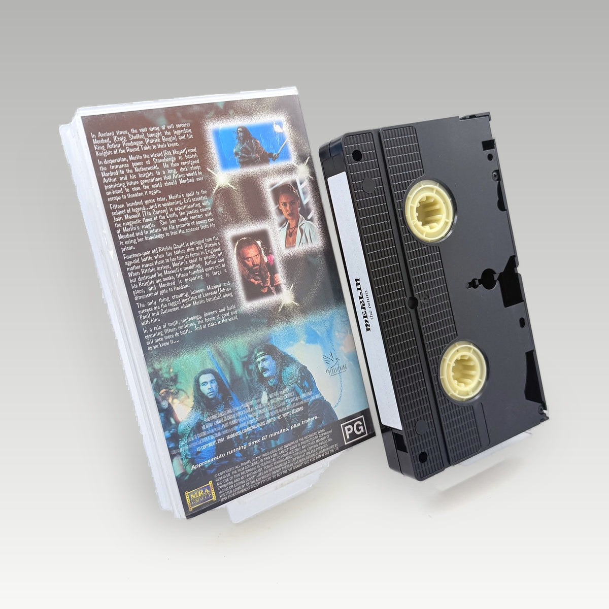 Merlin: The Return (2000) • CIB (PAL) - Back Cover | Yappa NZ