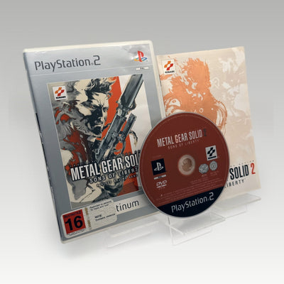 Metal Gear Solid 2: Sons of Liberty (Platinum) • CIB (PAL) - Image 1
