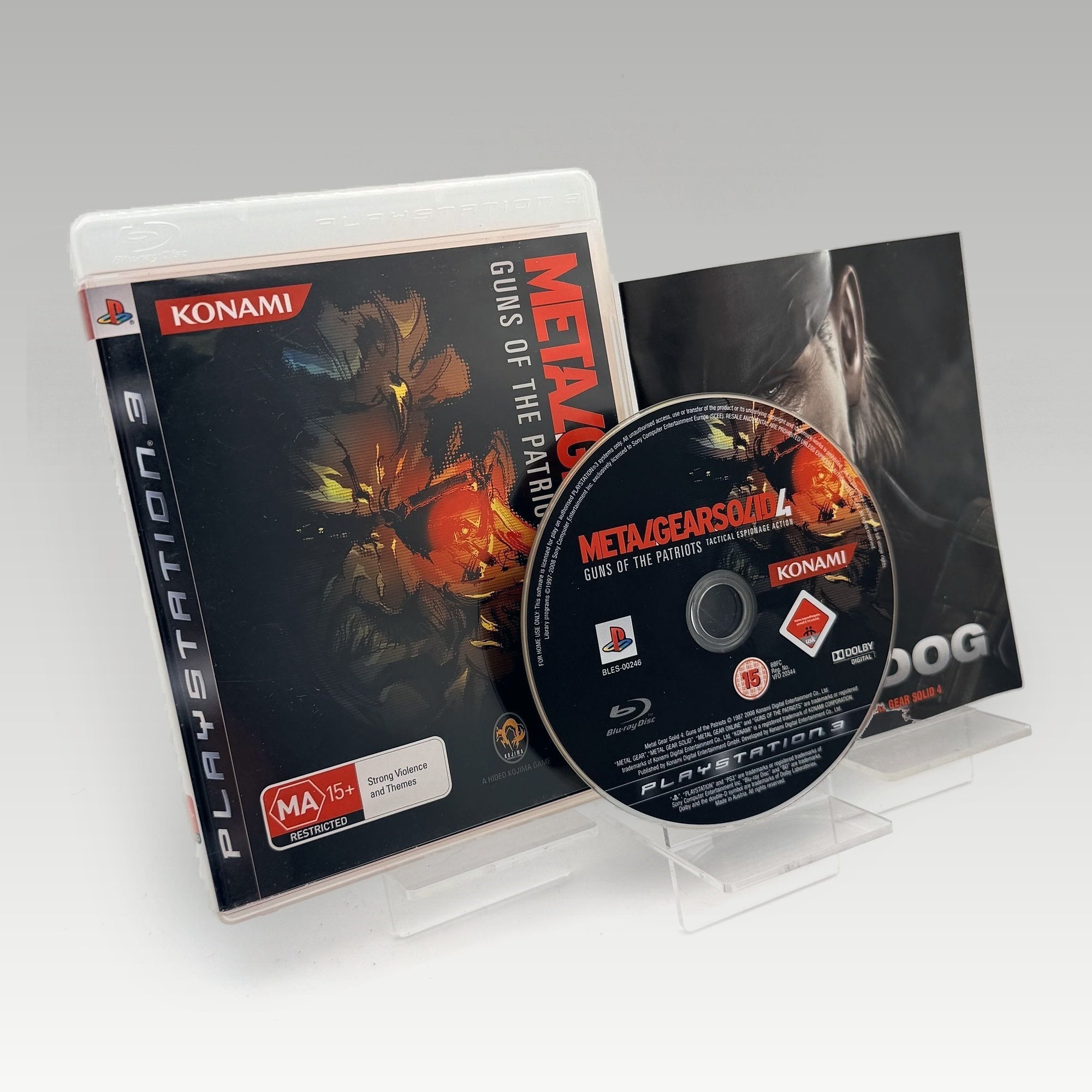 Metal Gear Solid 4: Guns of the Patriots • CIB (Region 4) - Image 1