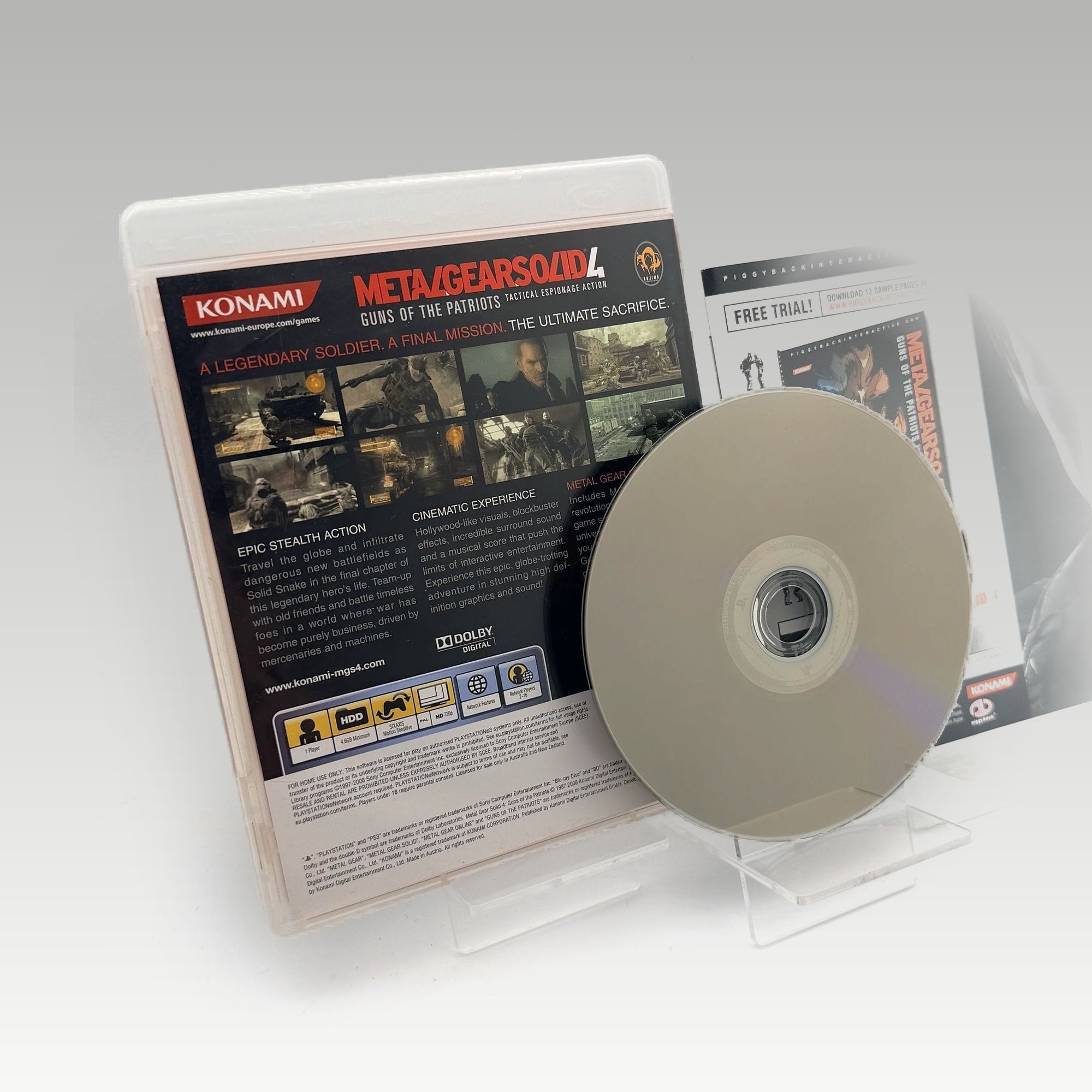 Metal Gear Solid 4: Guns of the Patriots • CIB (Region 4) - Image 2