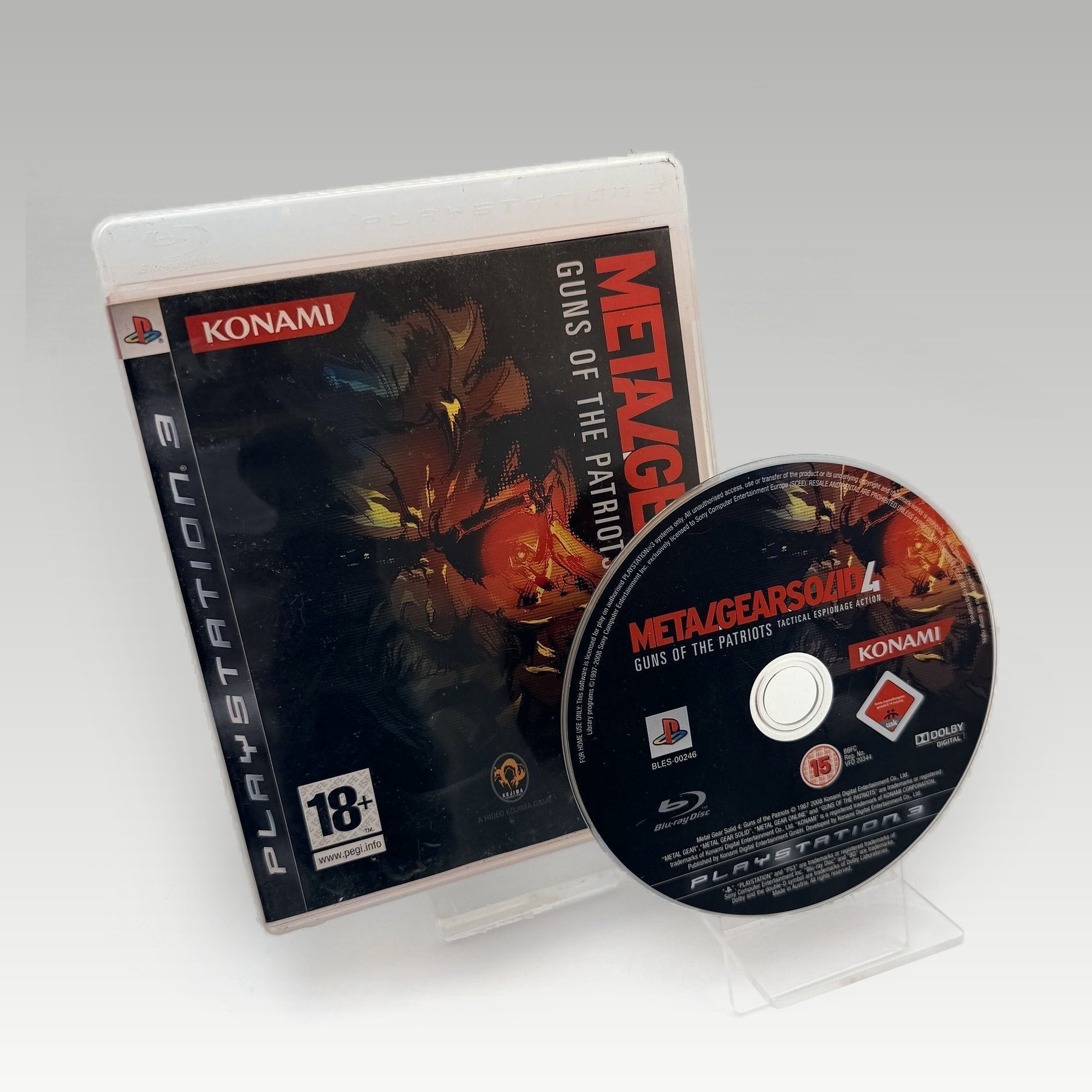 Metal Gear Solid 4: Guns of the Patriots • No Manual (Region 2) - Image 1