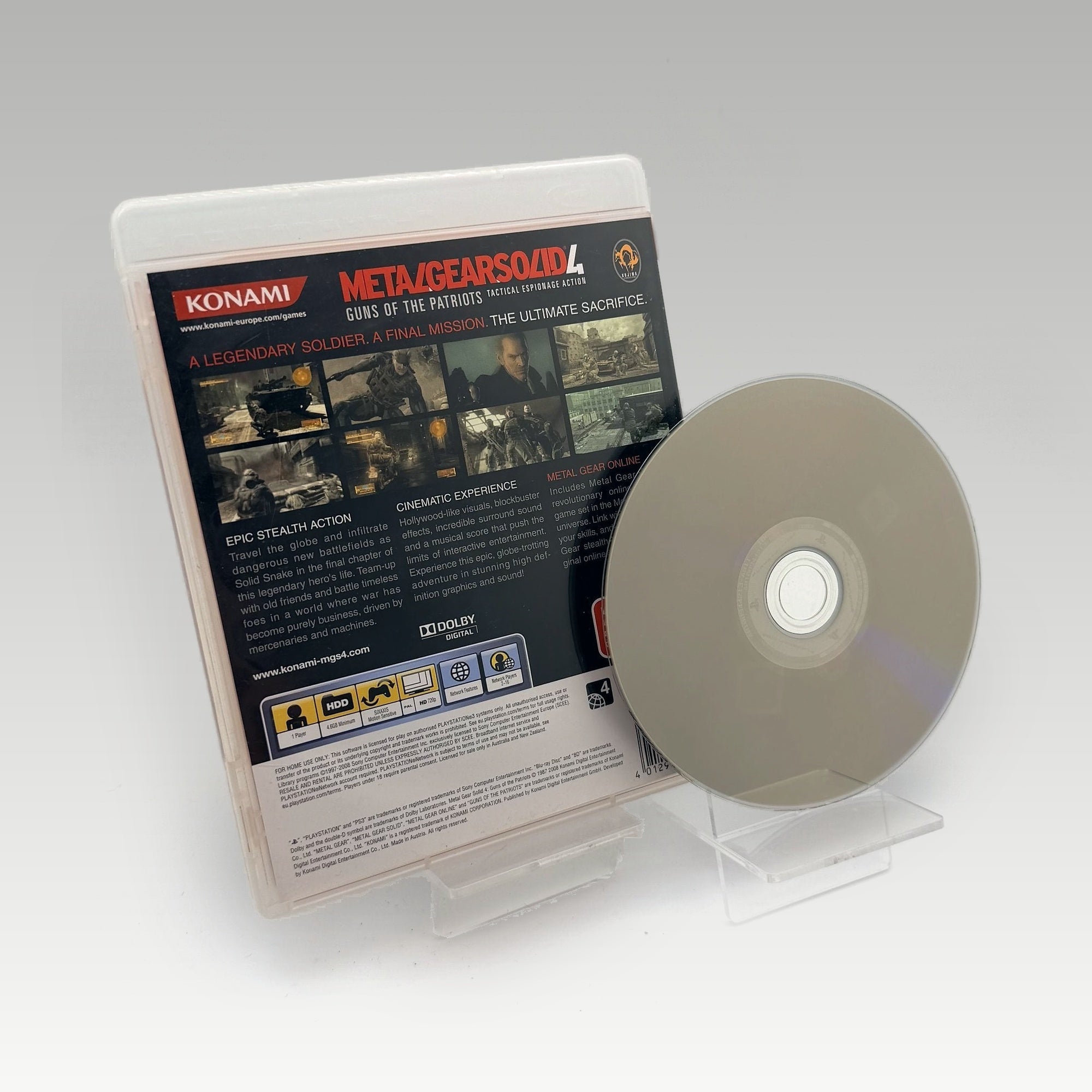 Metal Gear Solid 4: Guns of the Patriots • No Manual (Region 4) - Image 2