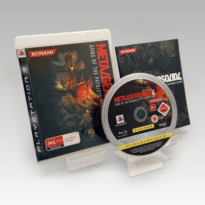Metal Gear Solid 4: Guns of the Patriots (Platinum) • CIB (Region 4) - Image 1