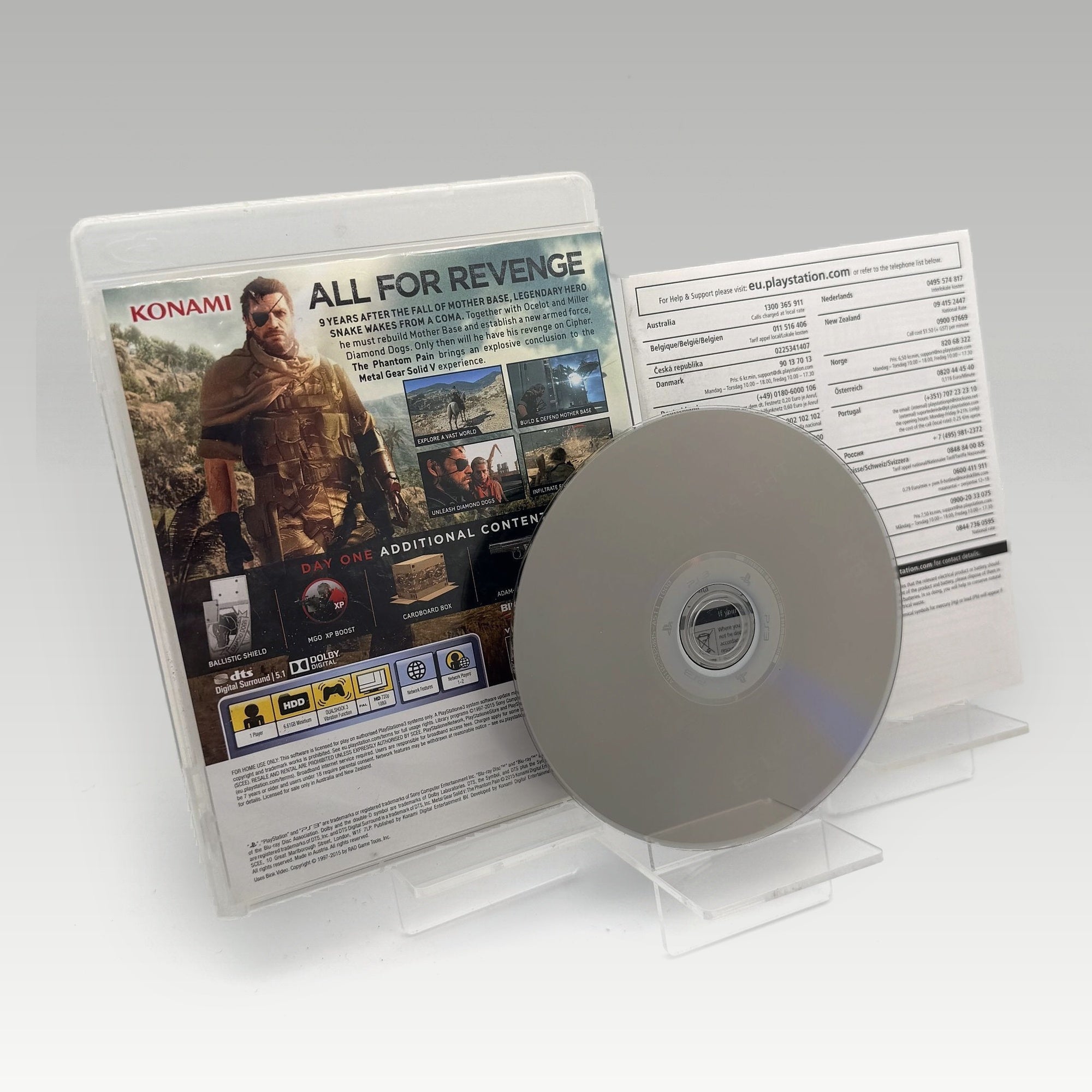 Metal Gear Solid V: The Phantom Pain Day One Edition Day One Edition • CIB (Region 4, Day One Edition) - Image 2