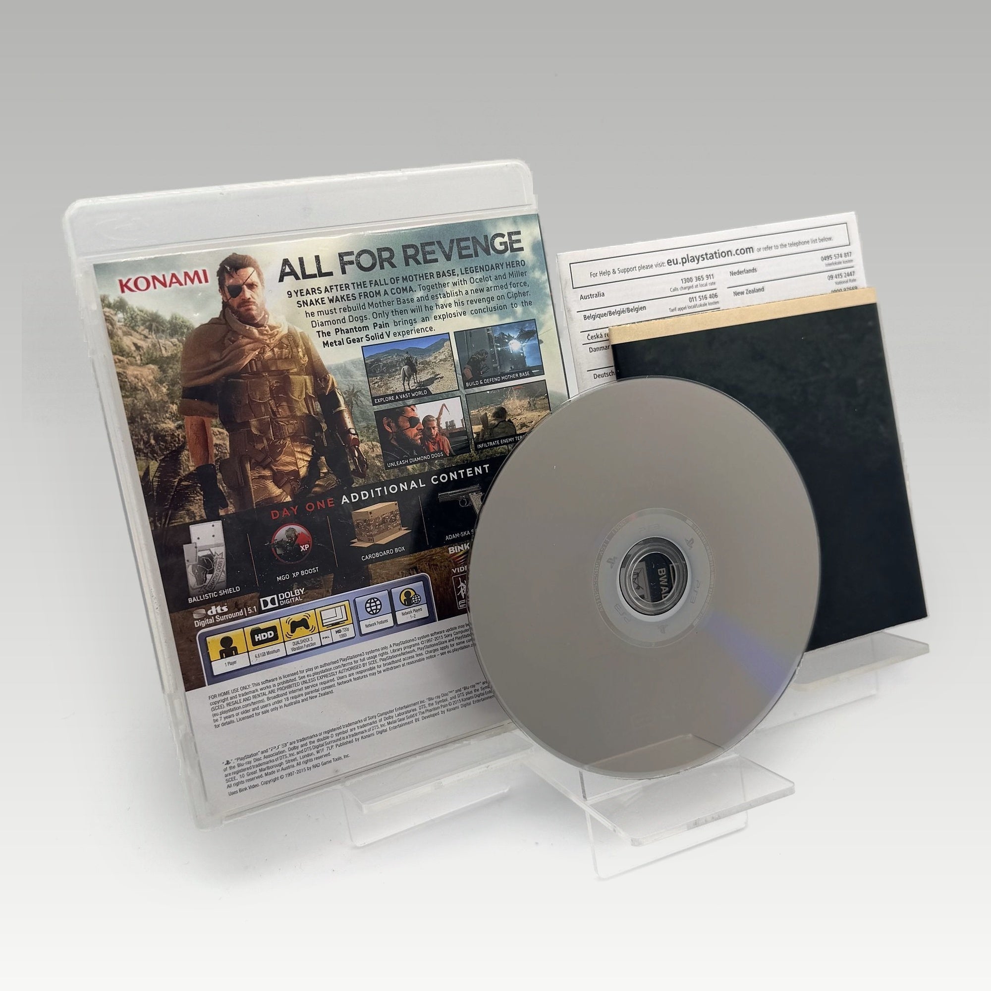 Metal Gear Solid V: The Phantom Pain Day One Edition + Map Day One Edition + Map • CIB (Region 4, Day One Edition + Map) - Image 2