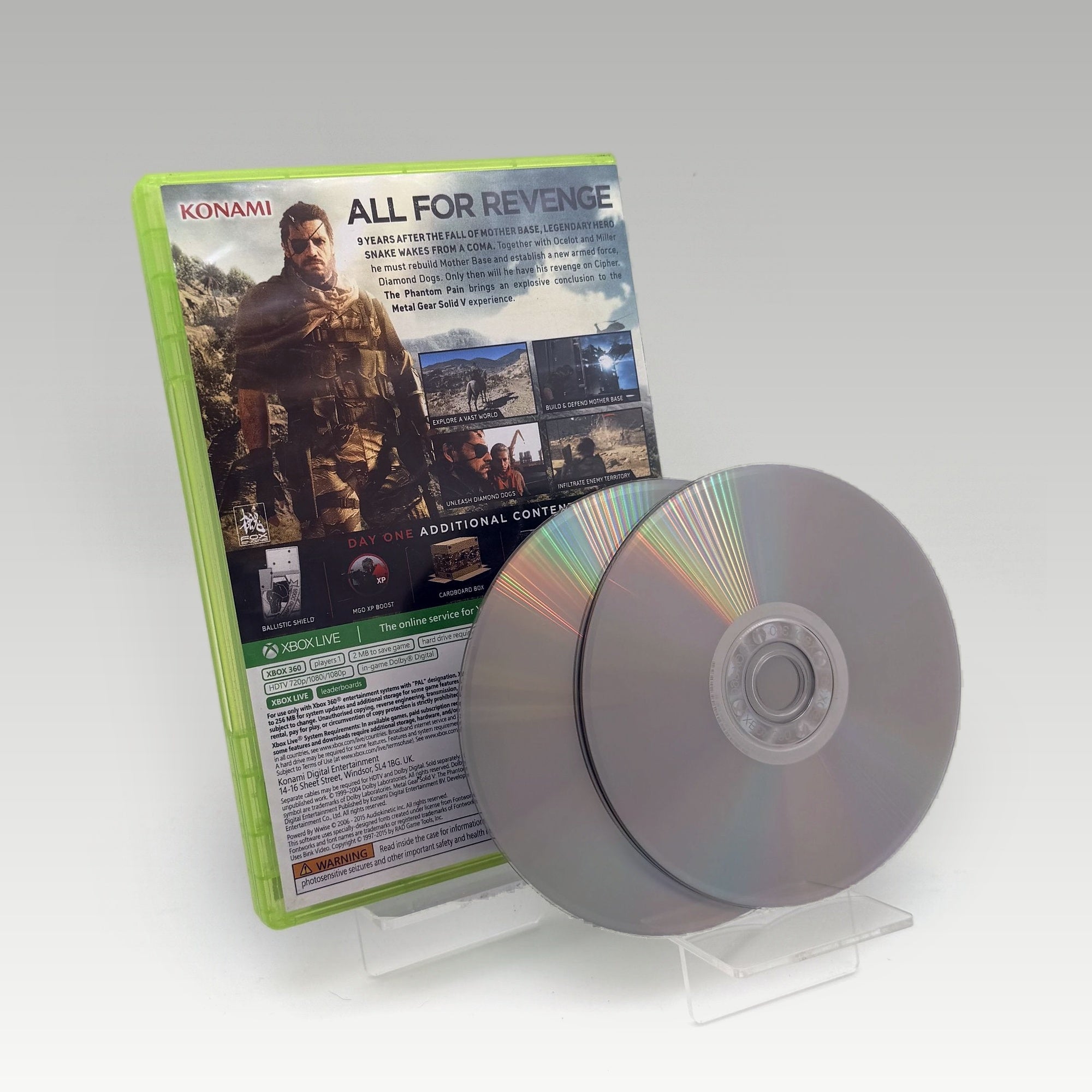 Metal Gear Solid V: The Phantom Pain • No Manual (PAL) - Image 2