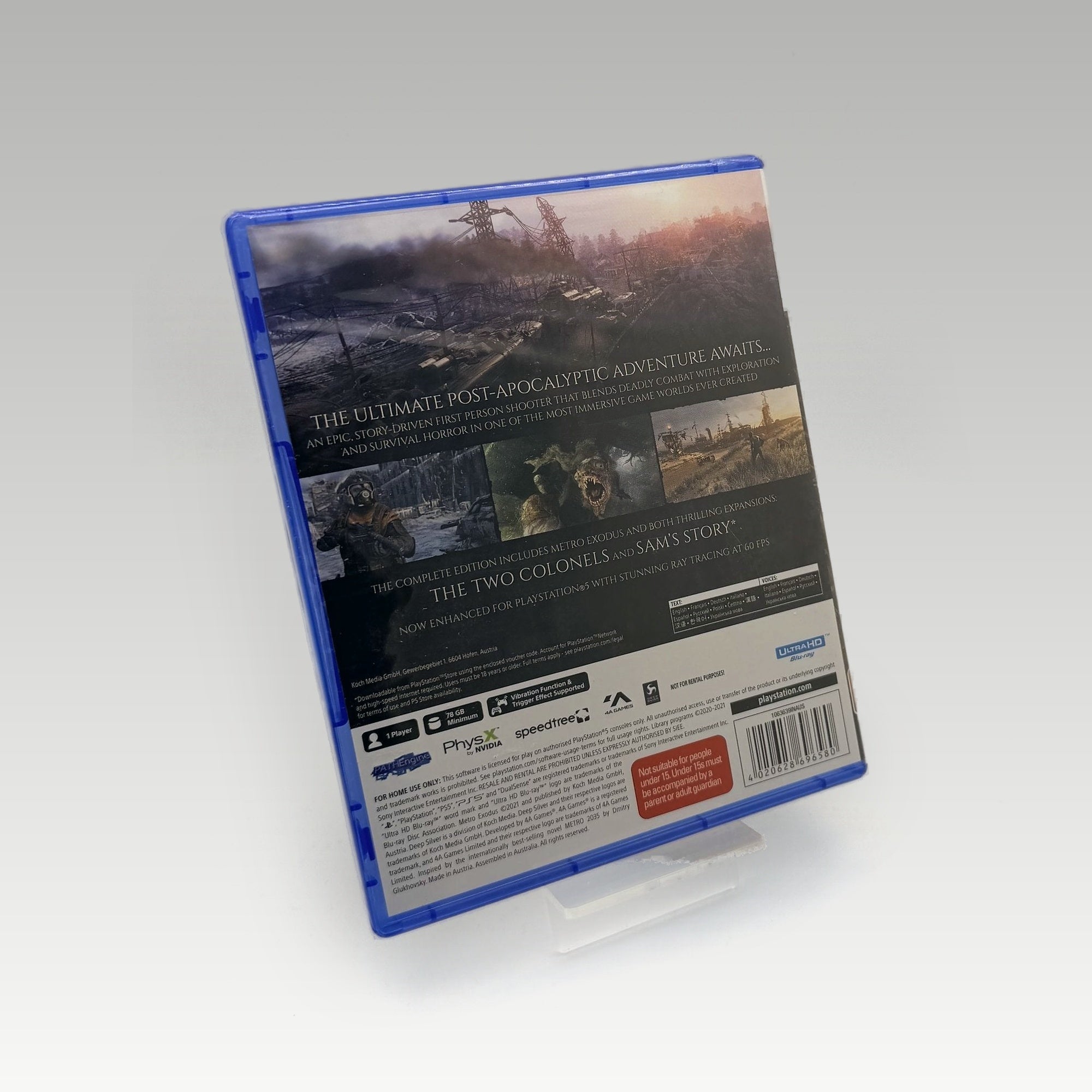Metro Exodus: Complete Edition • CIB • New / Sealed (Region Free) - Image 2